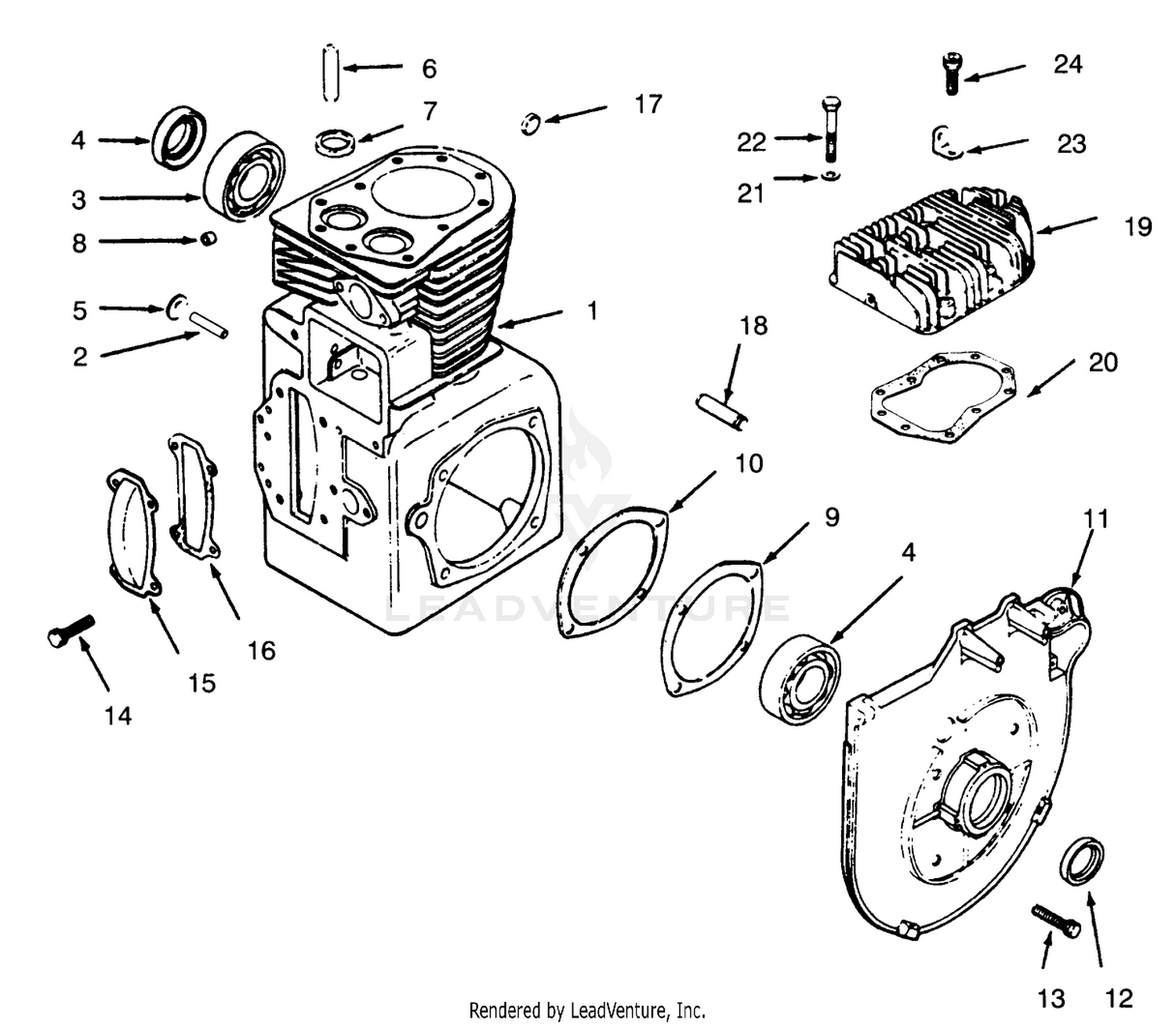 Crankcase And Cylinder Head