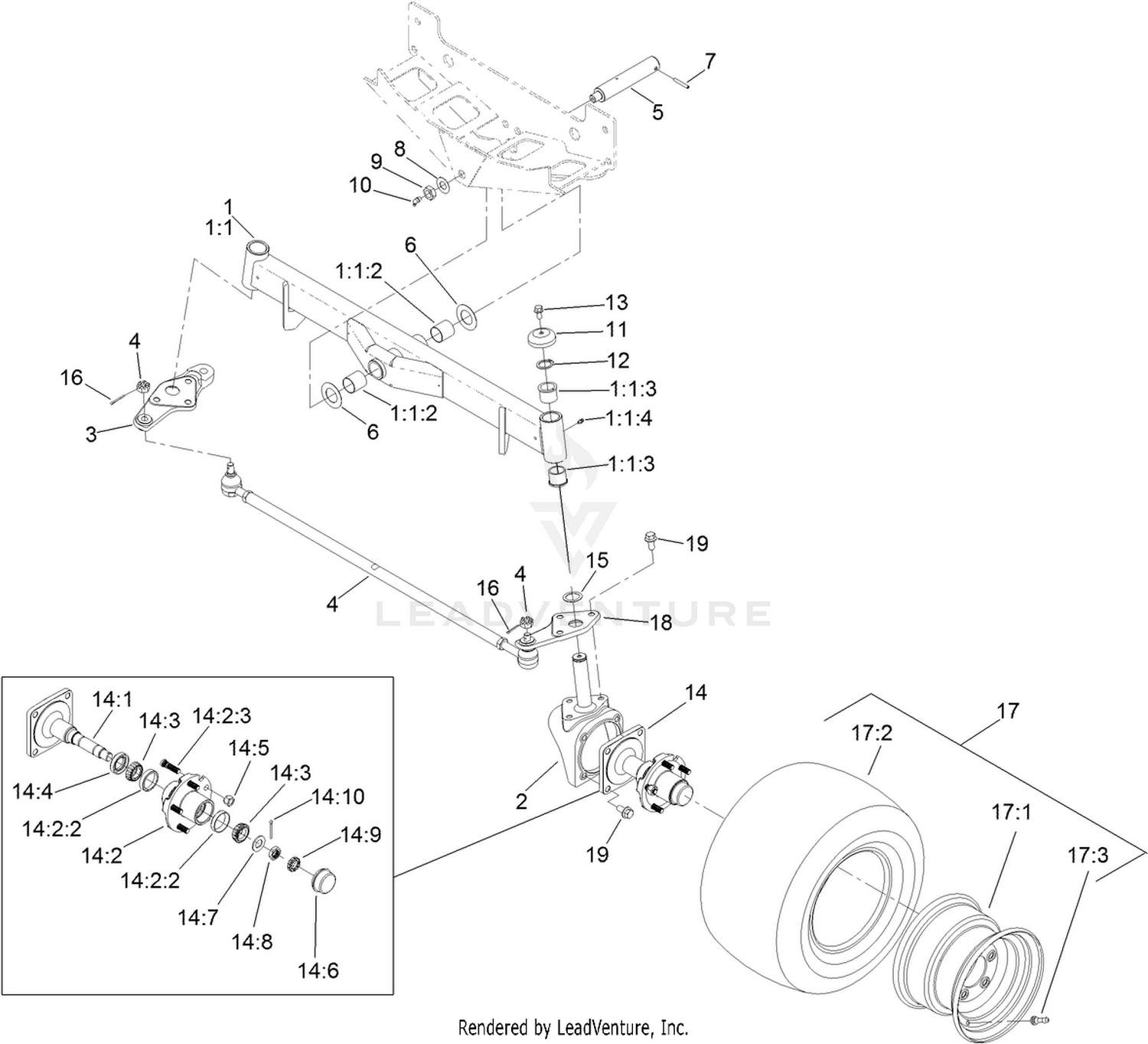 Rear Axle Assembly