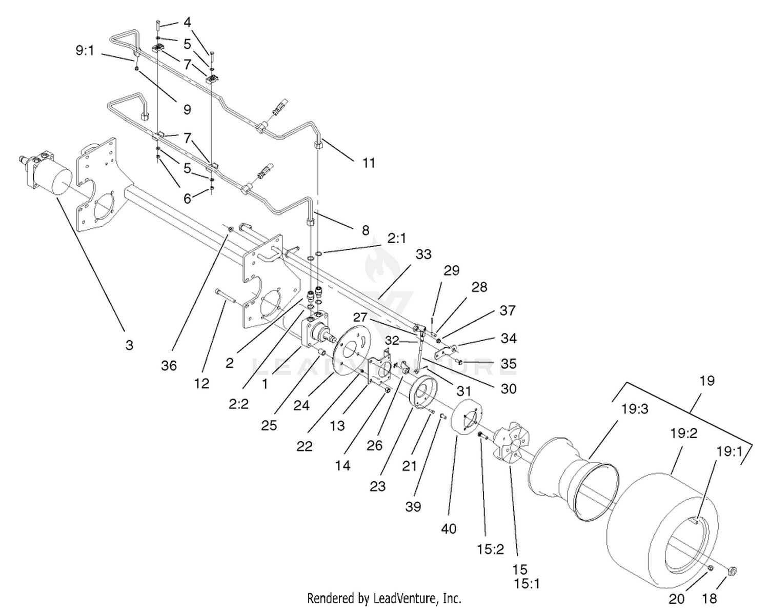 Front Wheel and Brake Assembly