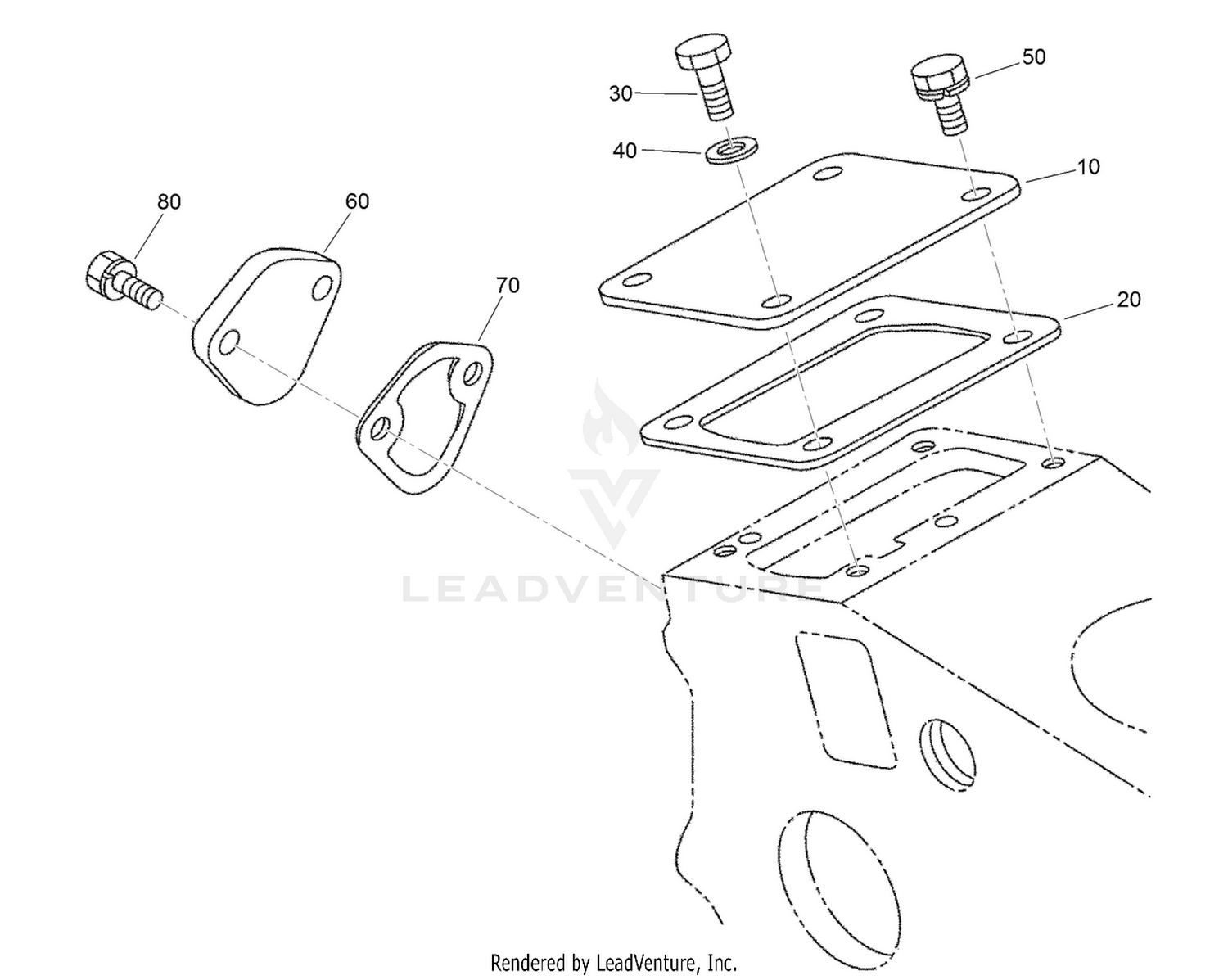 Injection and Fuel Pump Covers Assembly