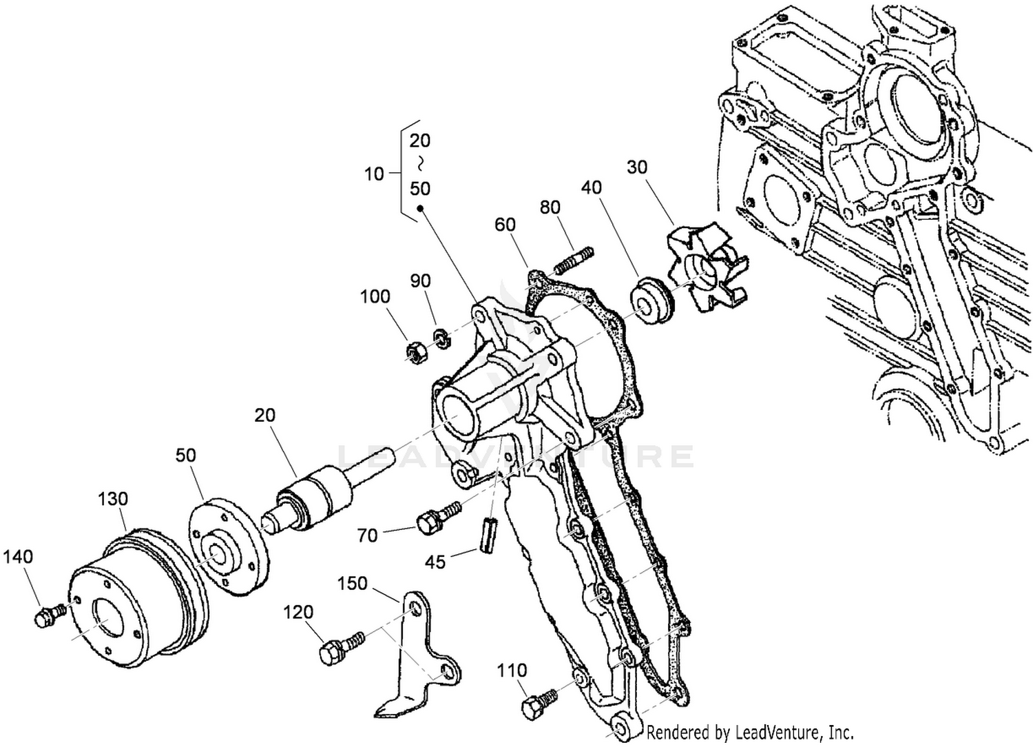 Water Pump Assembly