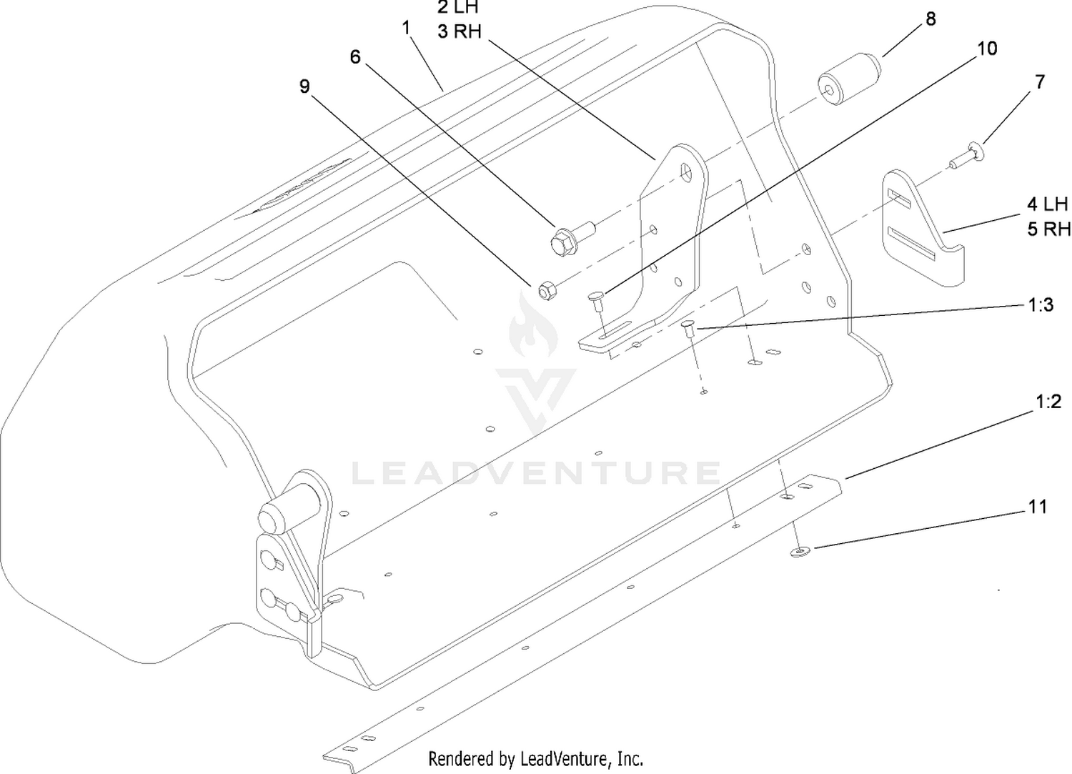 Fairway Basket Assembly No. 112-6598