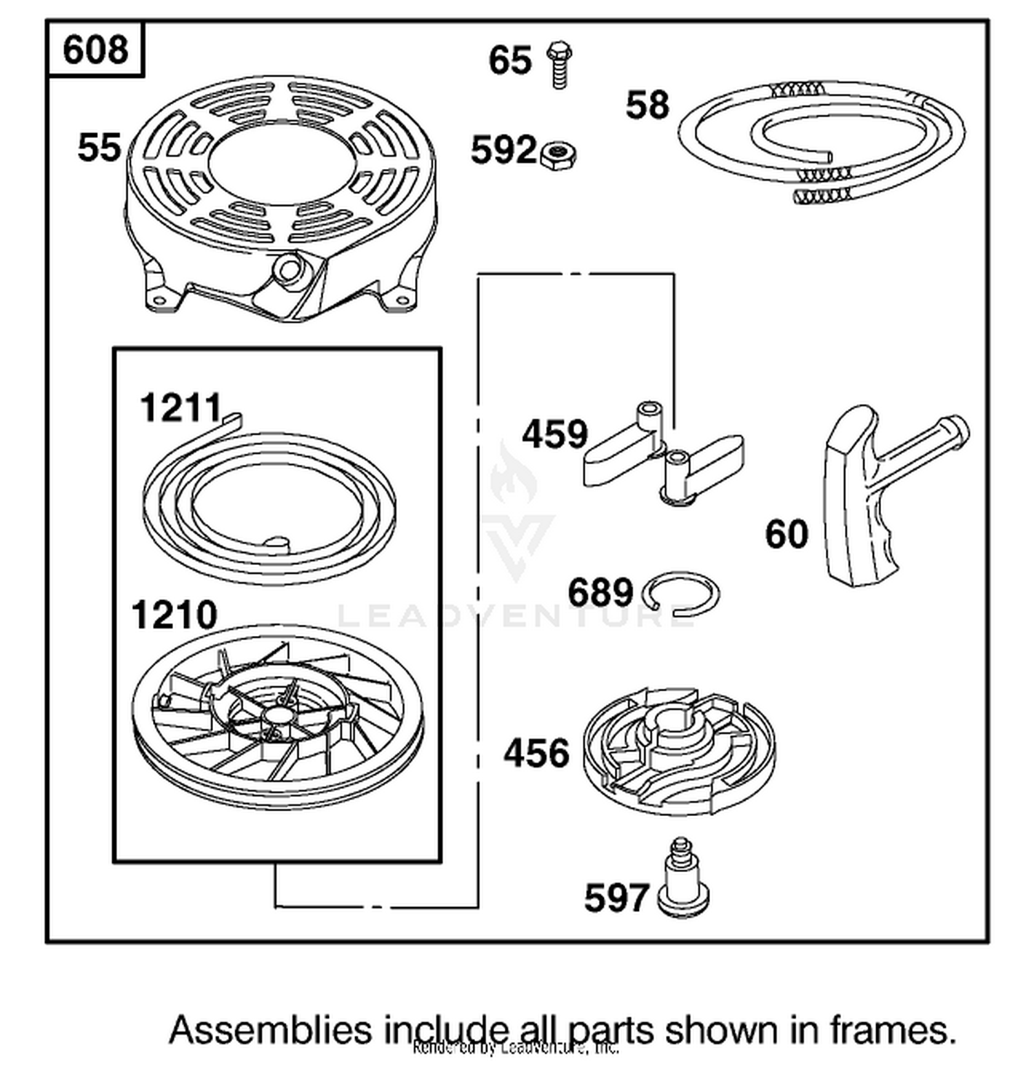 Engine Briggs  Stratton Model 12h802-1776-B1 8