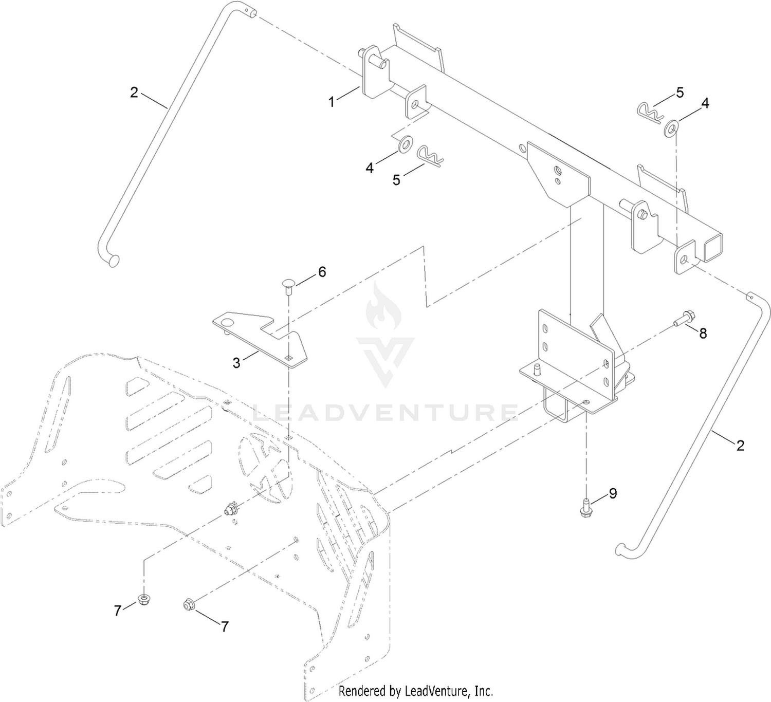 Mount Kit Assembly No. 137-1985