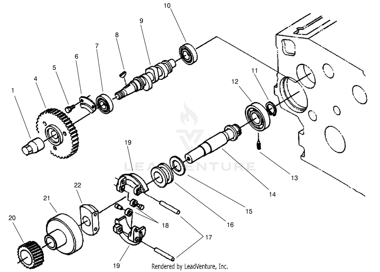 Fuel Camshaft Assembly