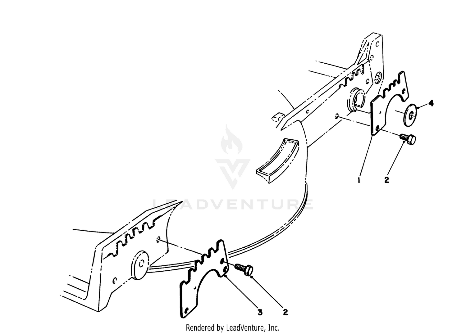 Wear Plate Kit Model No. 49-4080 (optional)