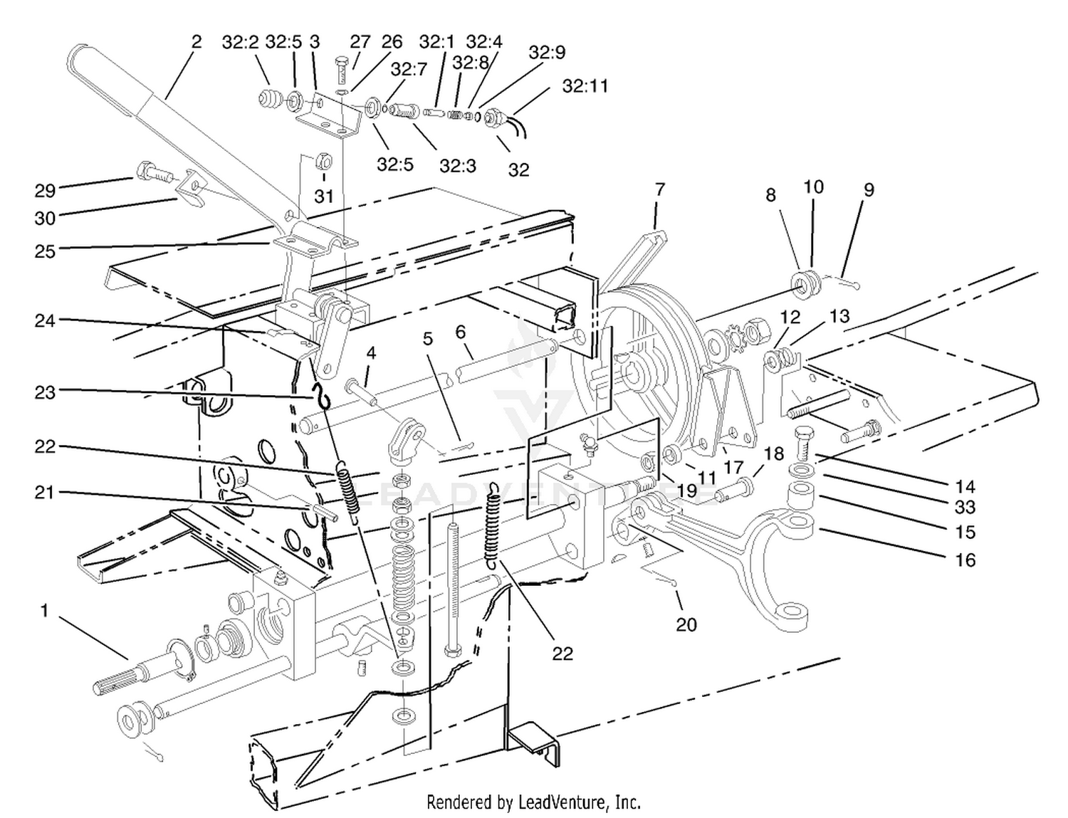 PTO and Shaft Assembly