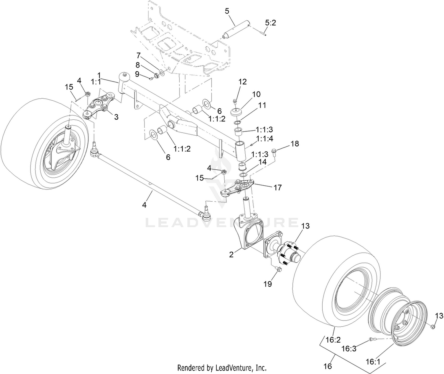Rear Axle Assembly