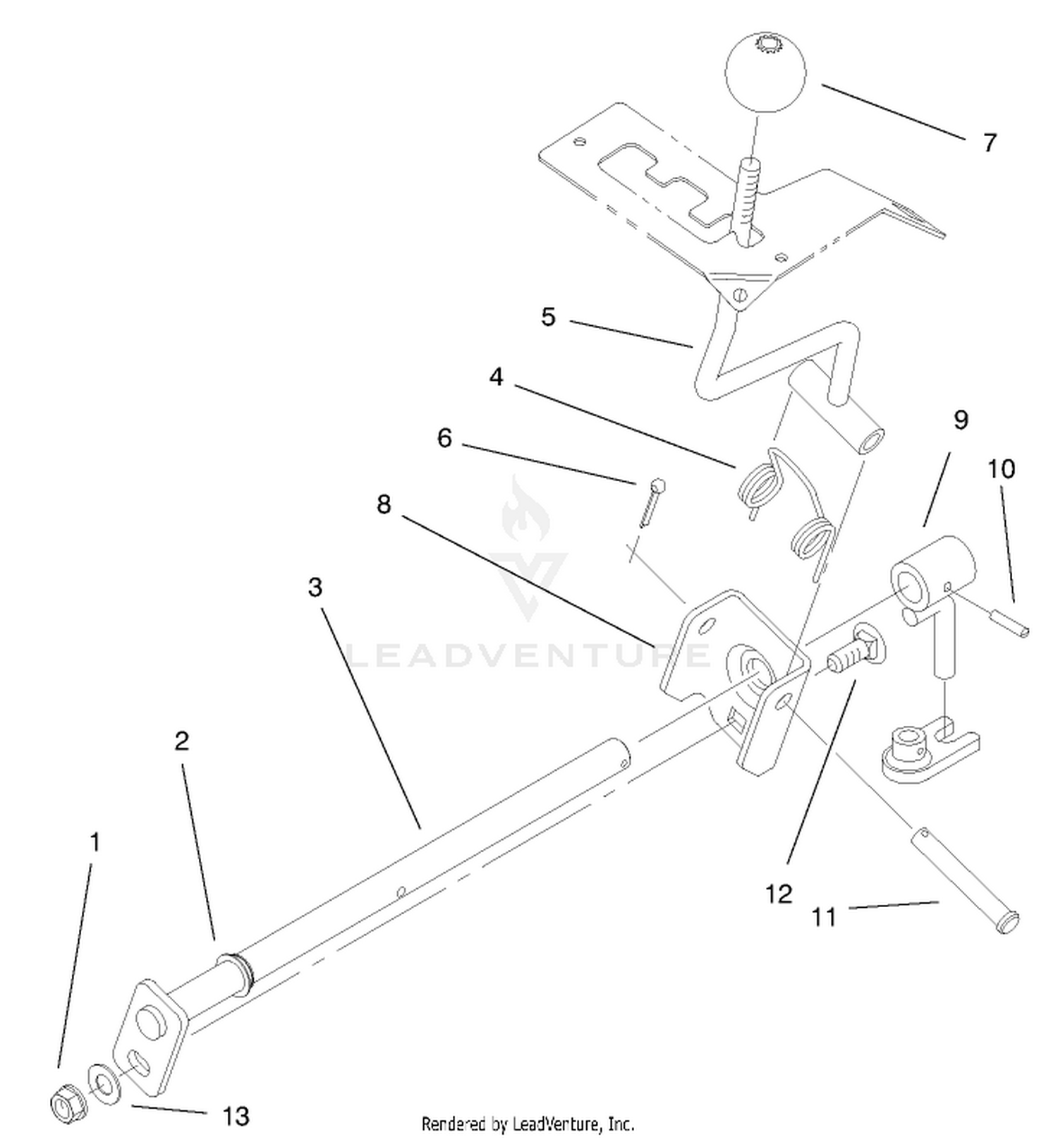 Hi-Lo Shift Assembly