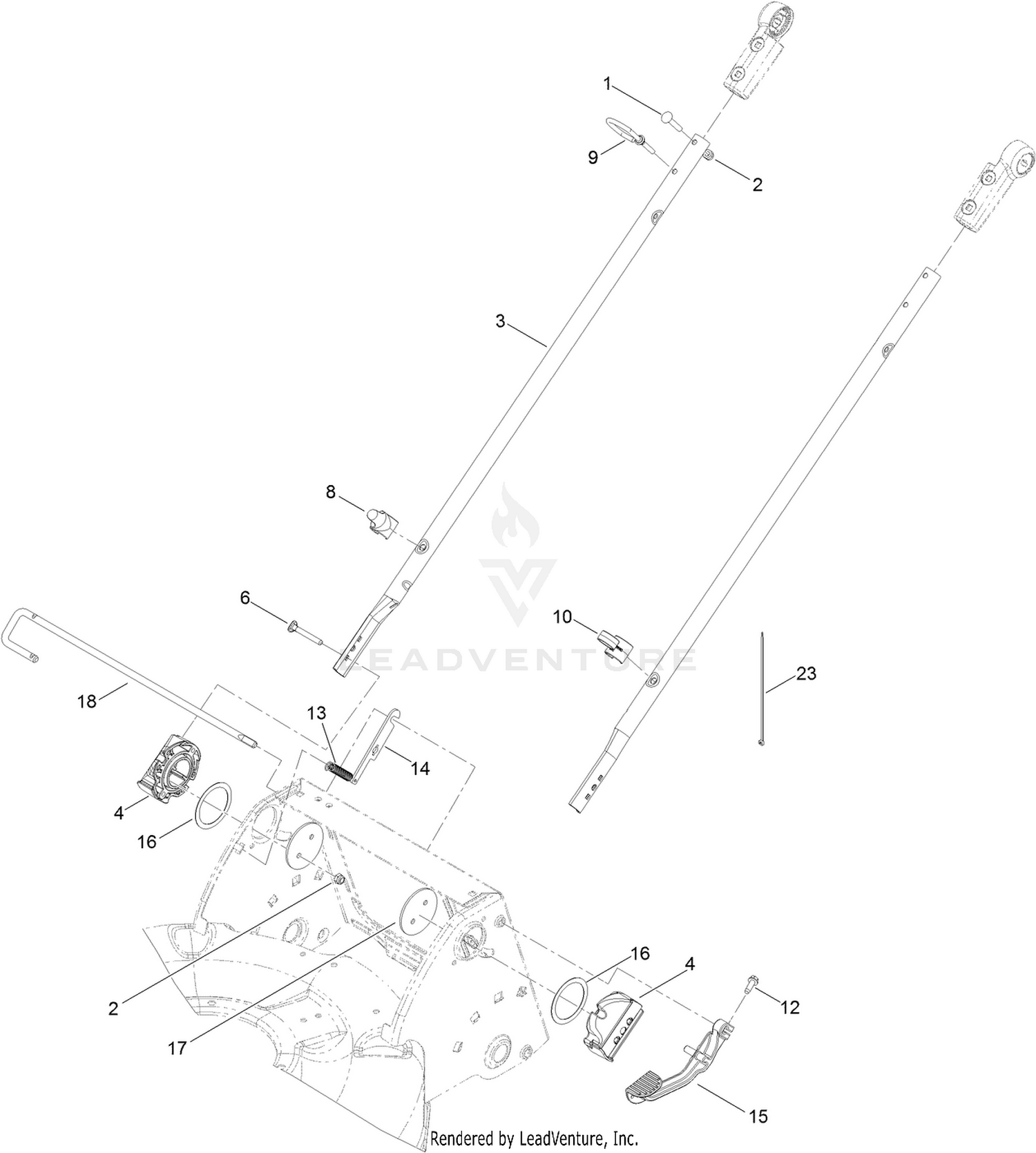 Lower Handle Assembly