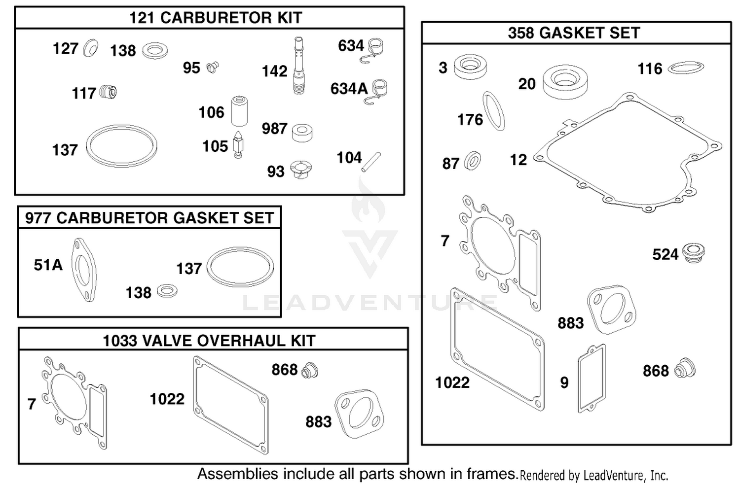 Engine Briggs  Stratton Model 28q777-0690-E1 9