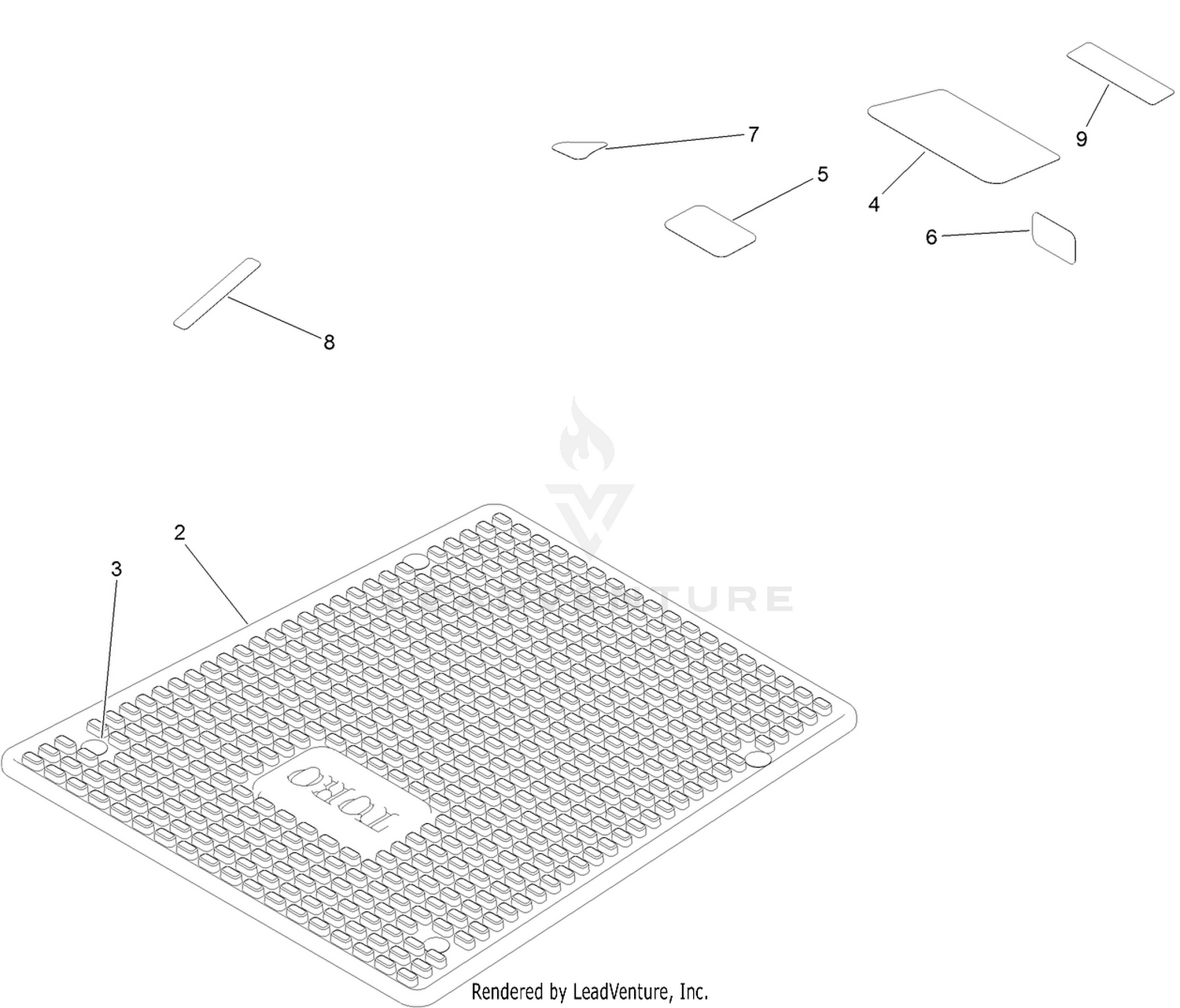 Model Specific Decal Assembly