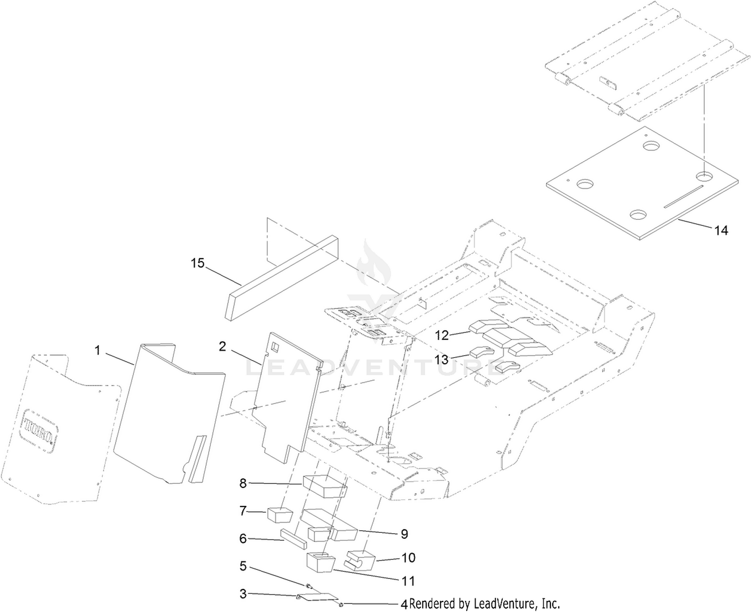 Acoustic Foam Assembly