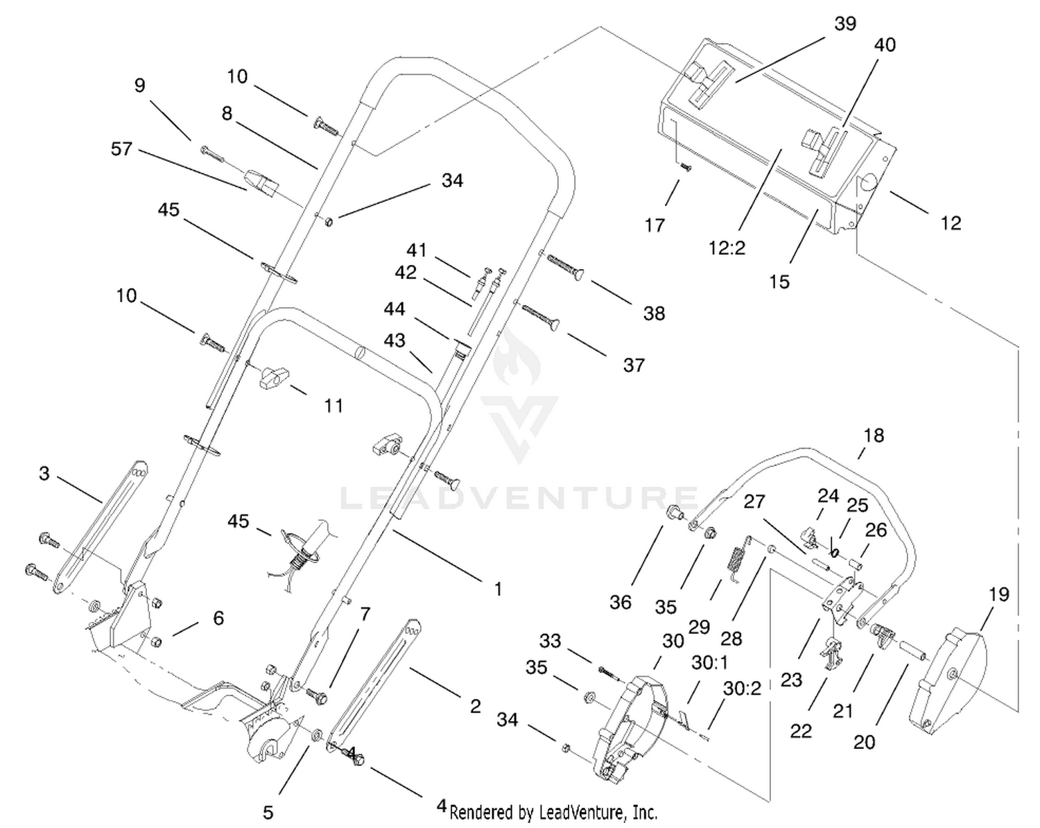 Handle And Control Assembly