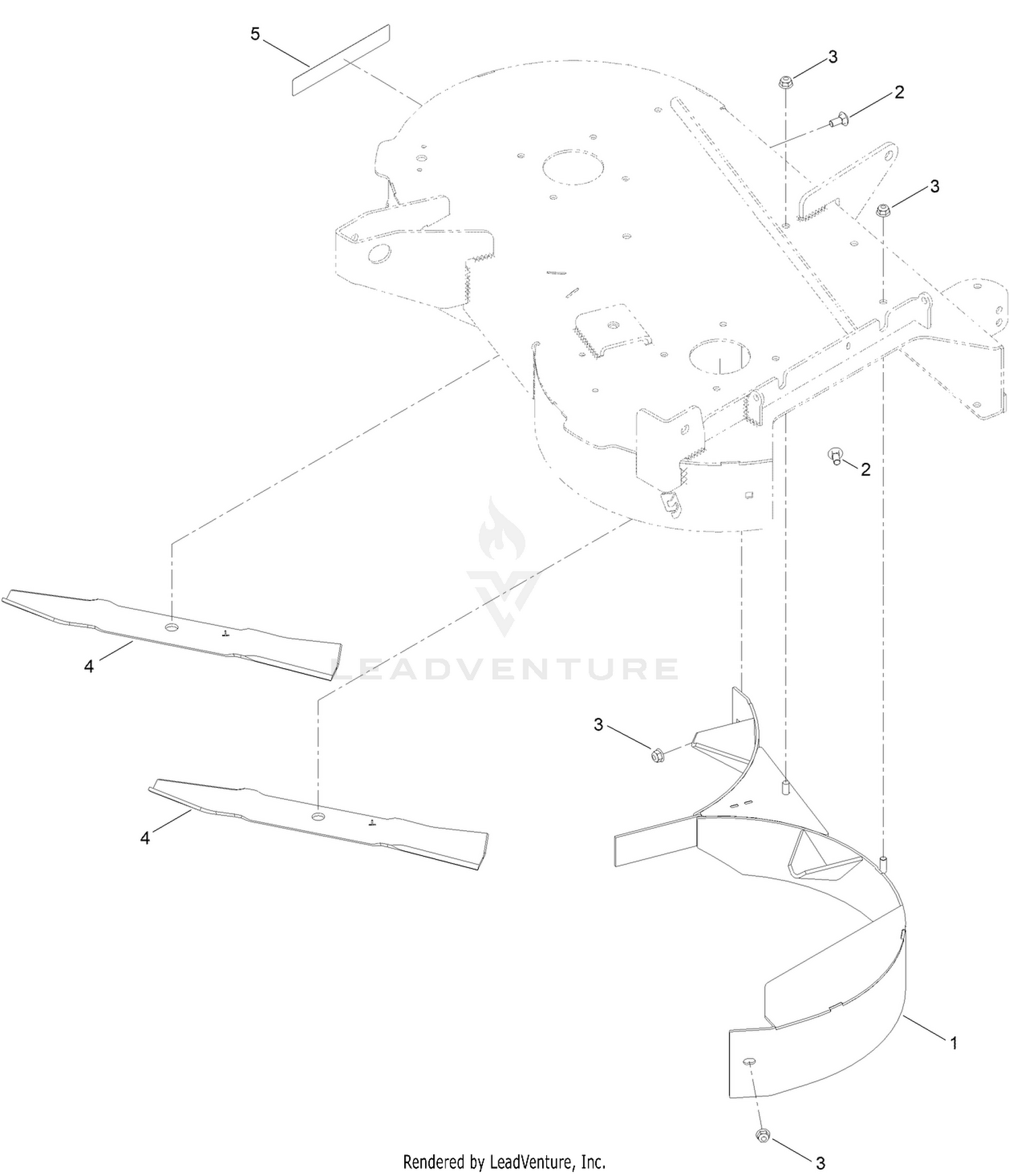 34in Recycling Kit Assembly No. 140-3536
