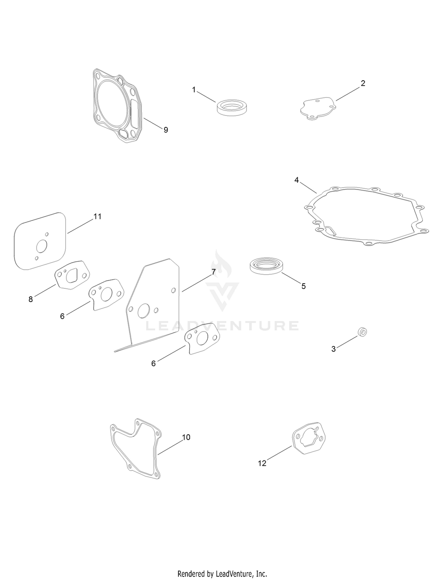 Seal and Gasket Kit No. 127-9144