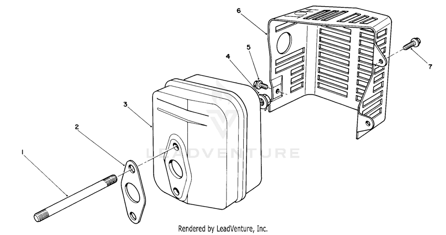 Muffler Assembly (model No. Vml0-5)