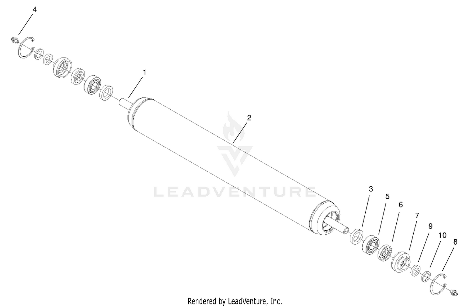 Full Roller Assembly No. 99-5749