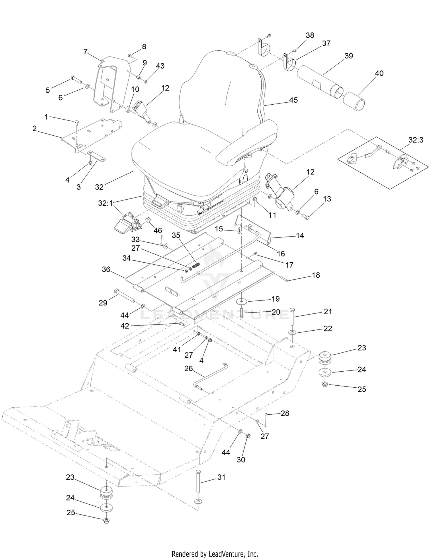 Seat Base and Seat Assembly