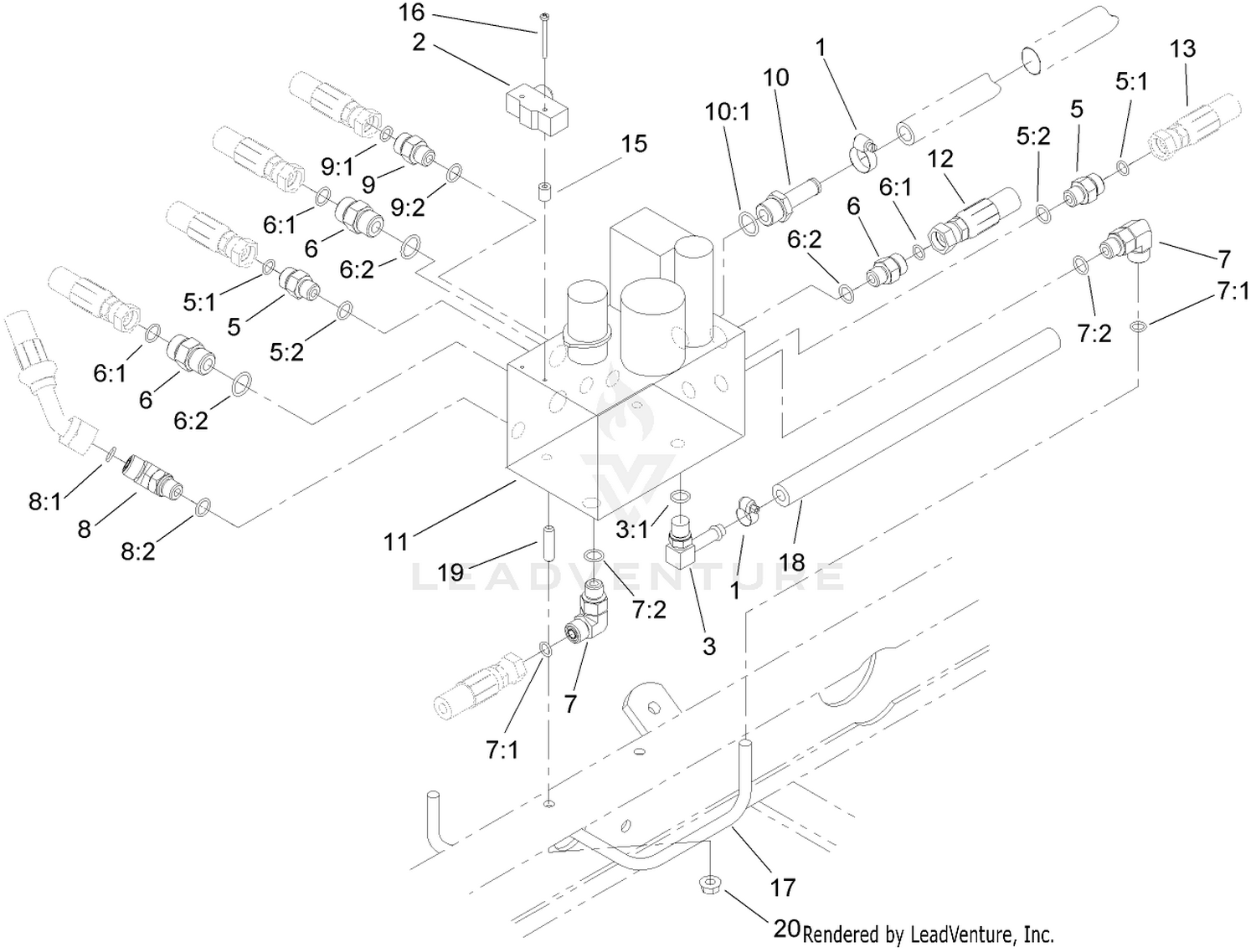 Manifold Block Assembly