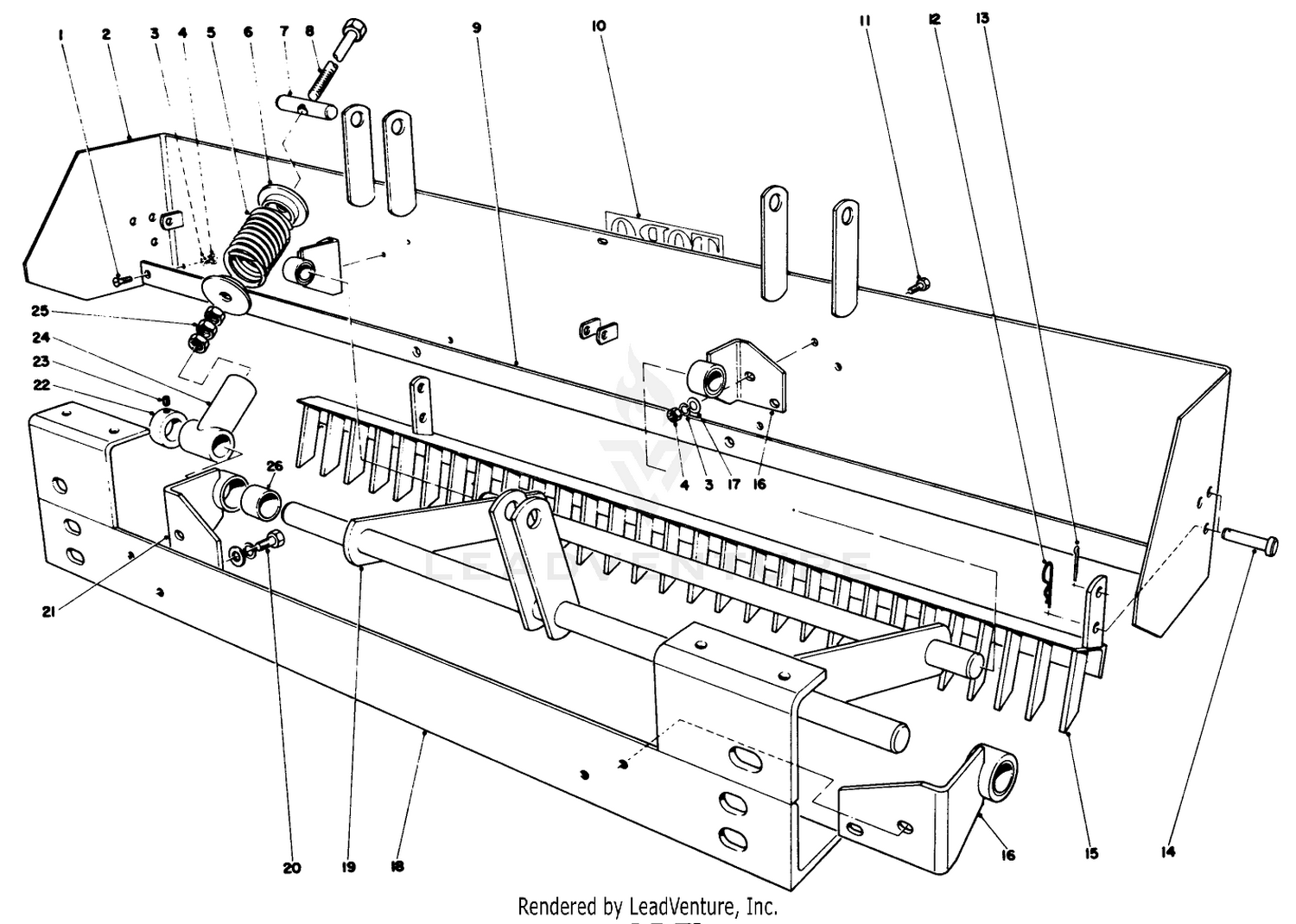 Finish Grader Kit Model No. 08867 (optional)