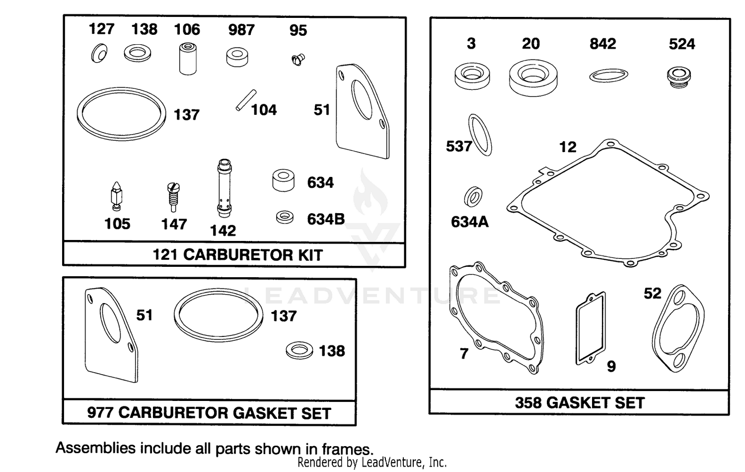 Engine Briggs  Stratton Model 28m707-0122-01 8