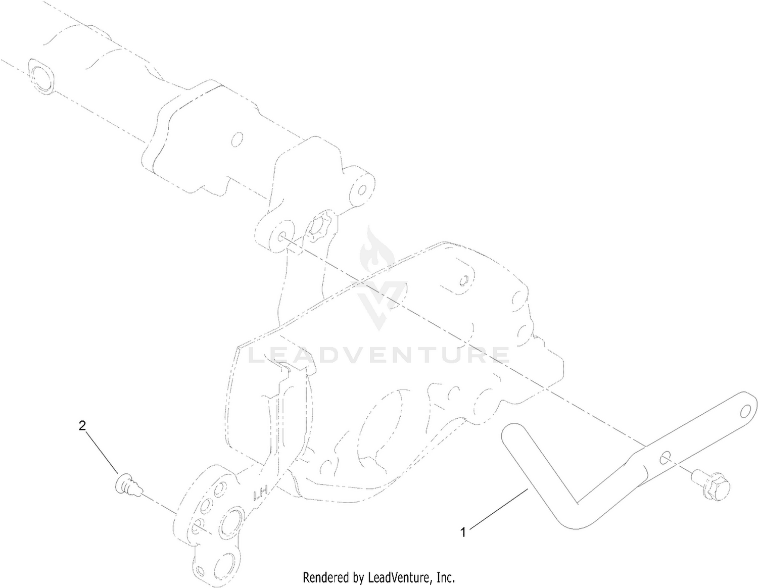 Basket Horn Kit Assembly No. 120-2790