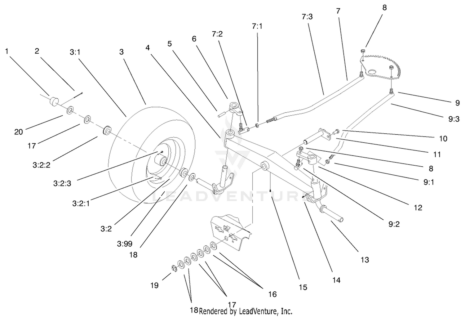 Front Axle Assembly