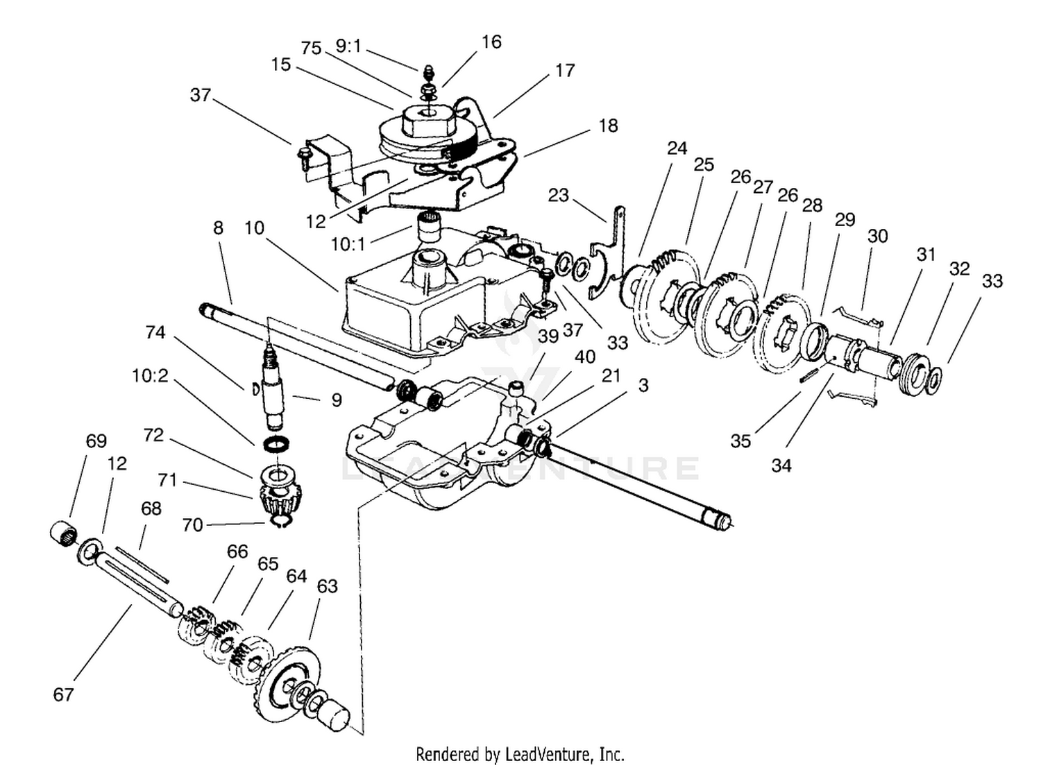 Gear Case Assembly