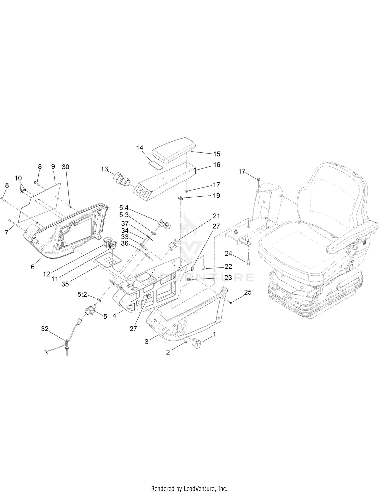 Control Console Assembly