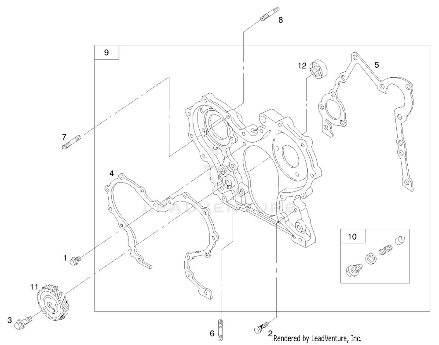 Engine Assembly (serial No. 99000001  Up)(model 73552) Engine Assembly (serial No. 99001001  Up)(model 73590) 8