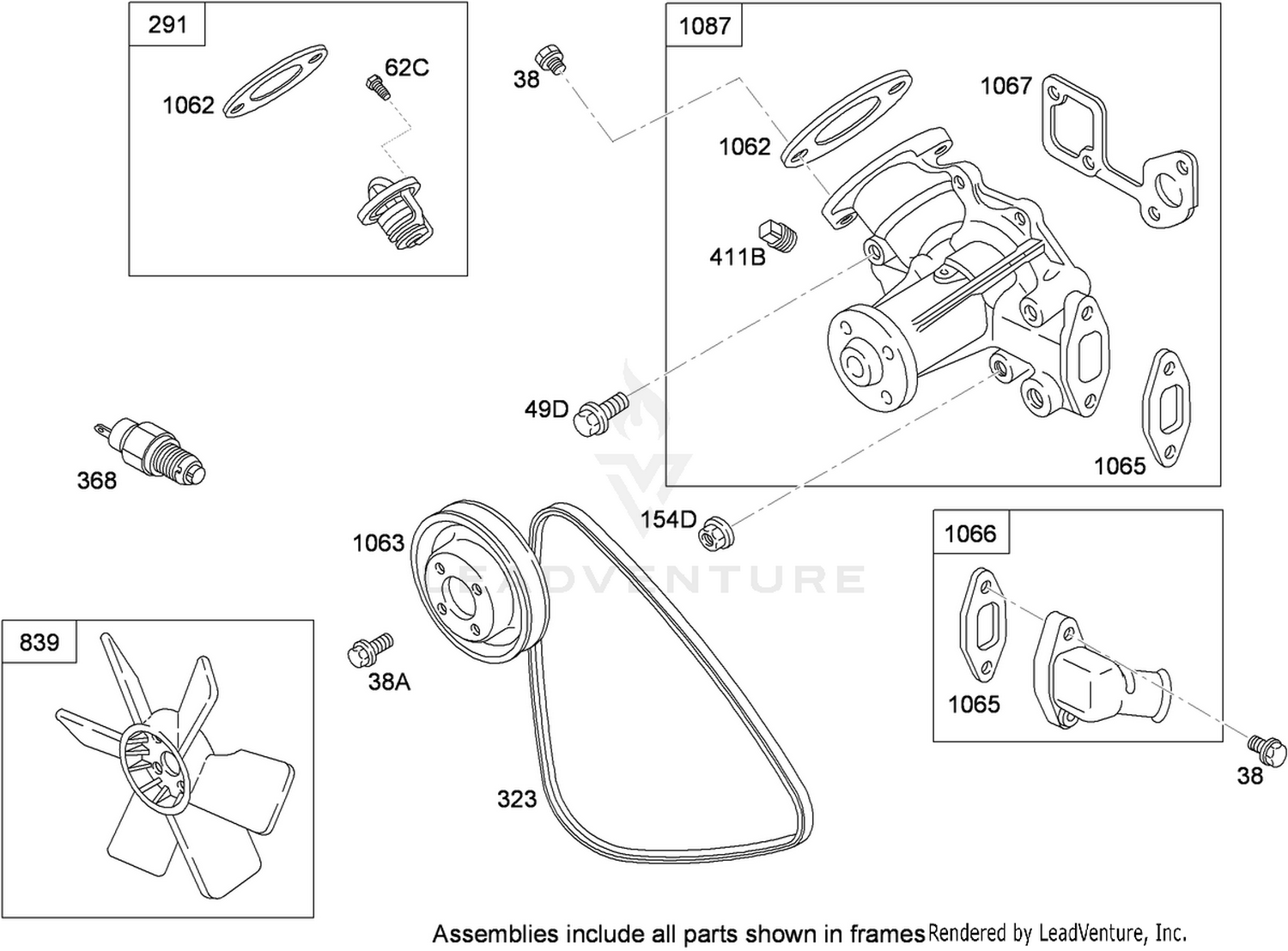 Water Pump Assembly