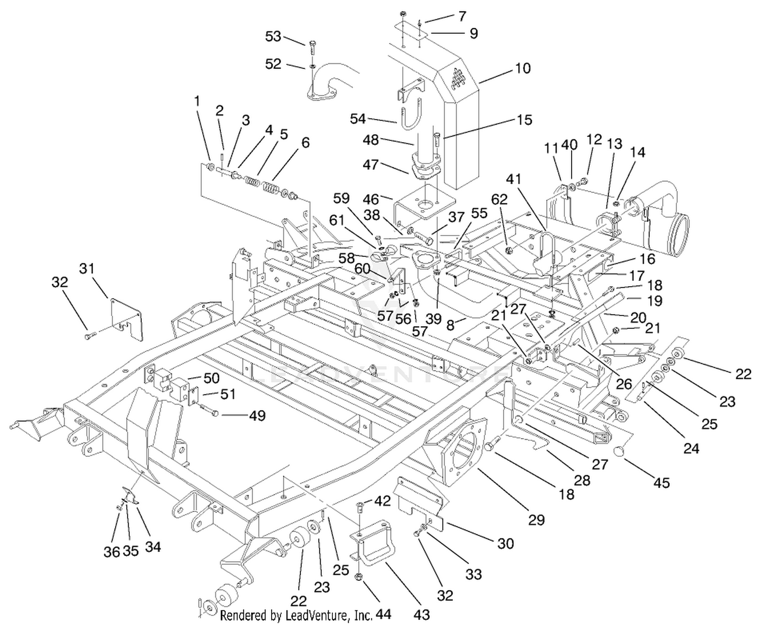 Chassis  Muffler Assembly