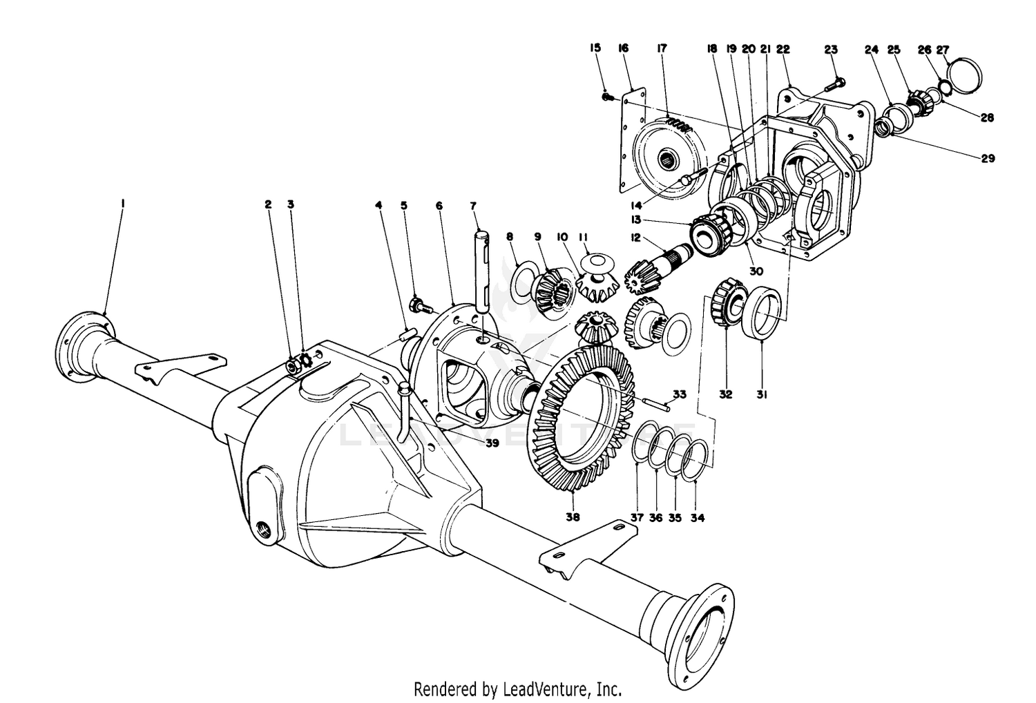 Differential Assembly No. 43-7630