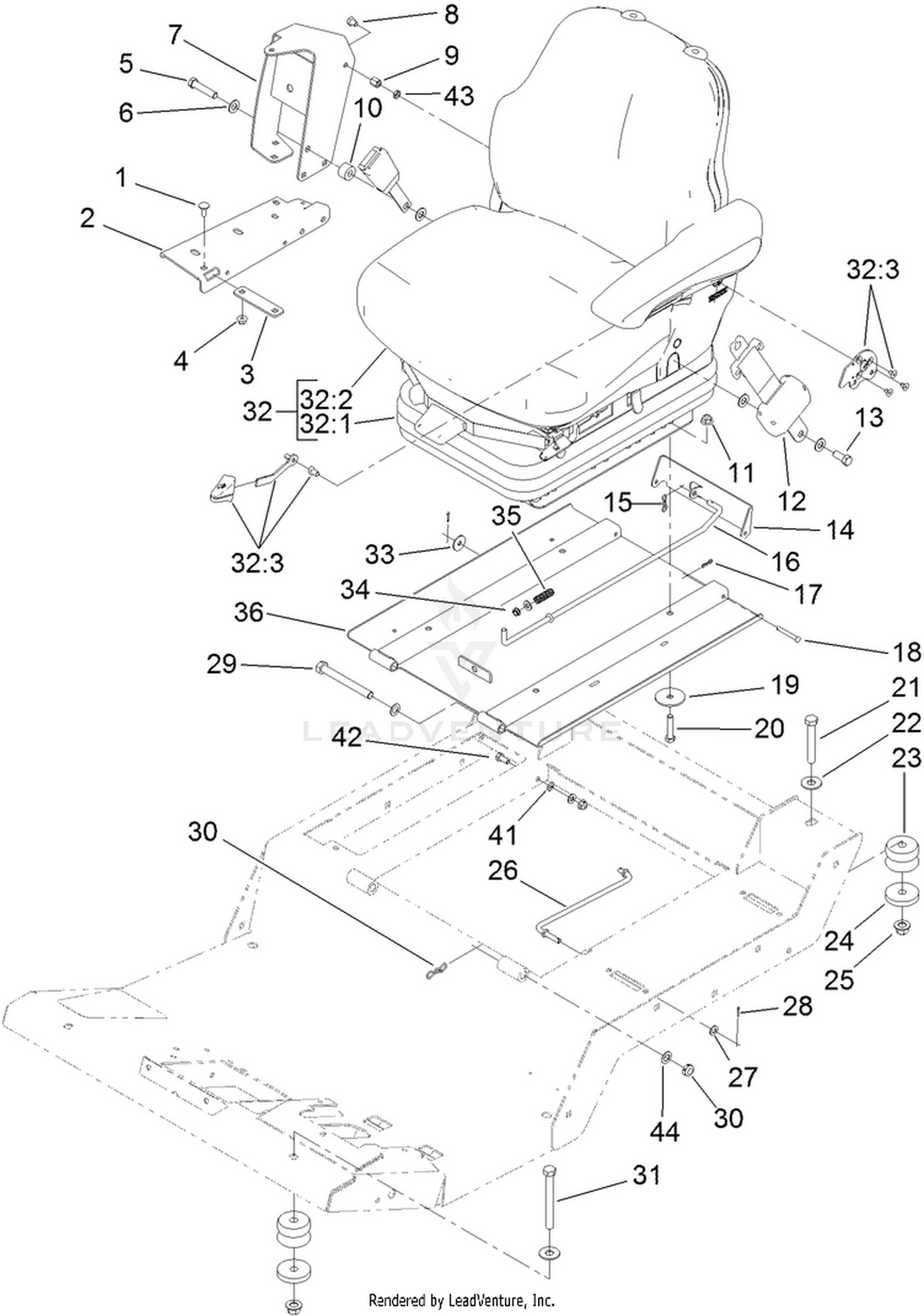 Seat Base and Seat Assembly