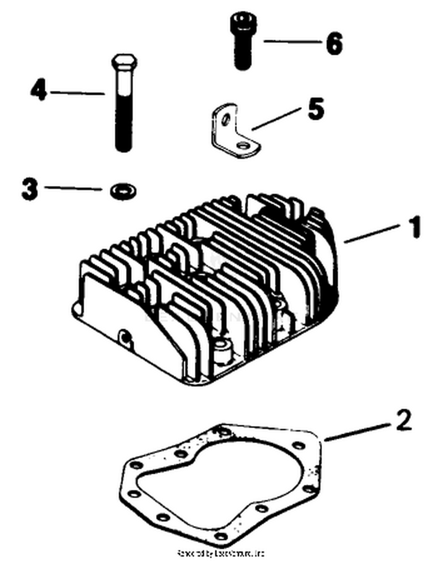 Cylinder Head-Engine Assembly-Model No. M16s-711533