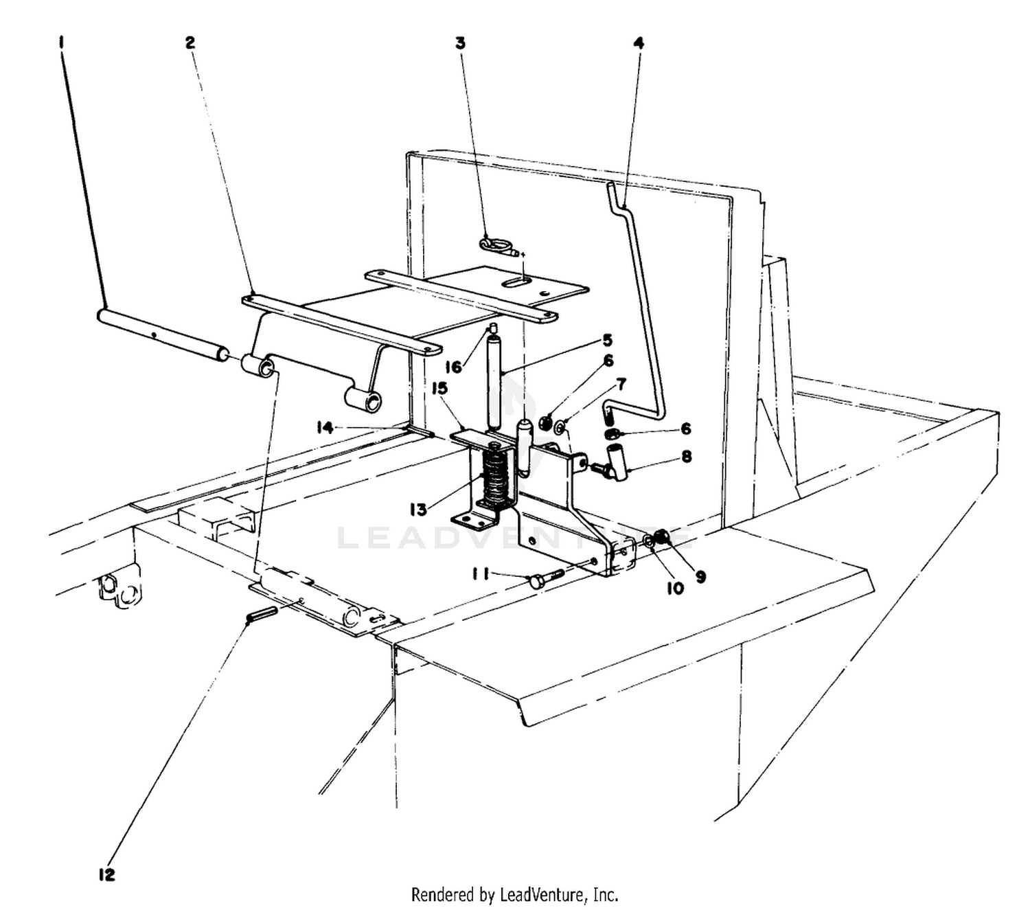 Standard Seat Kit Model No. 30770 (continued)