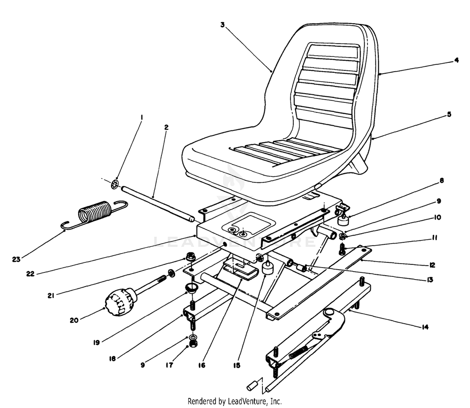 Deluxe Seat Kit Model No. 30772