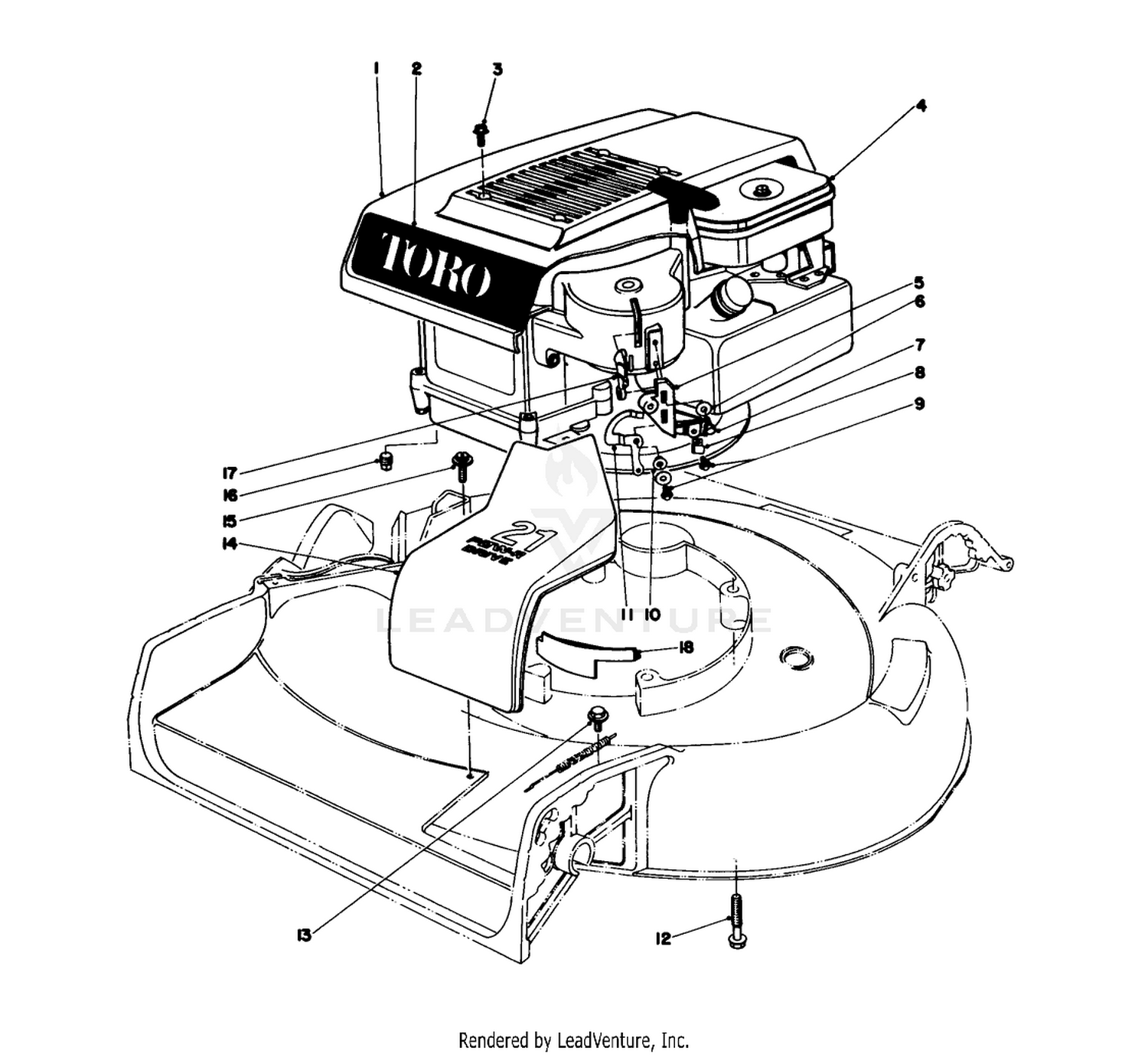 Engine Assembly Model 16287