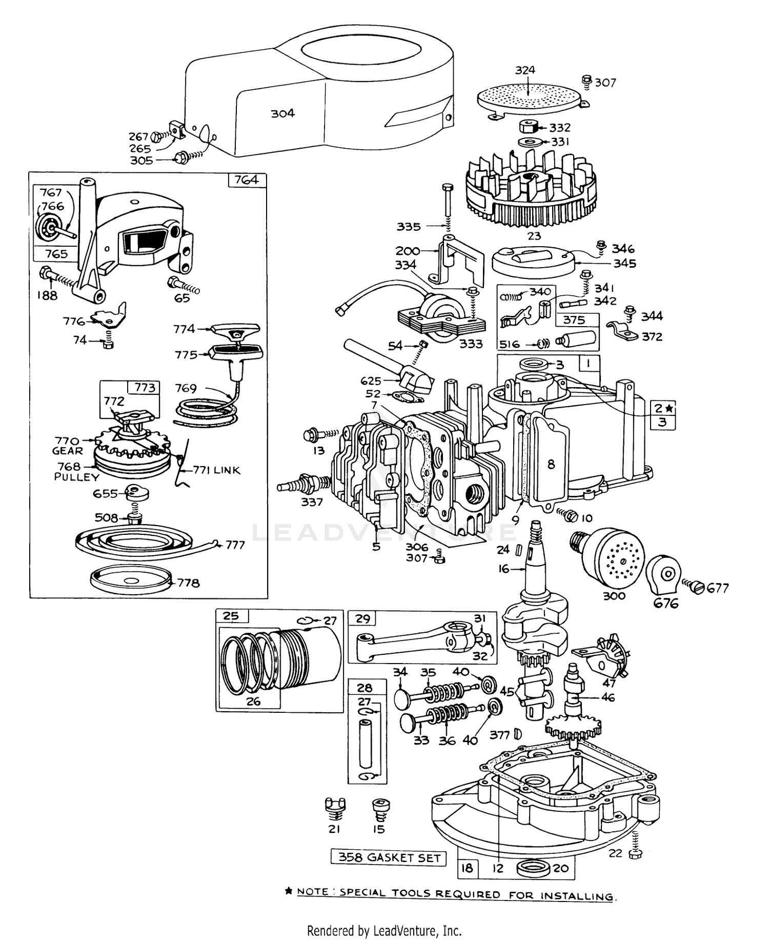 Assembly diagram