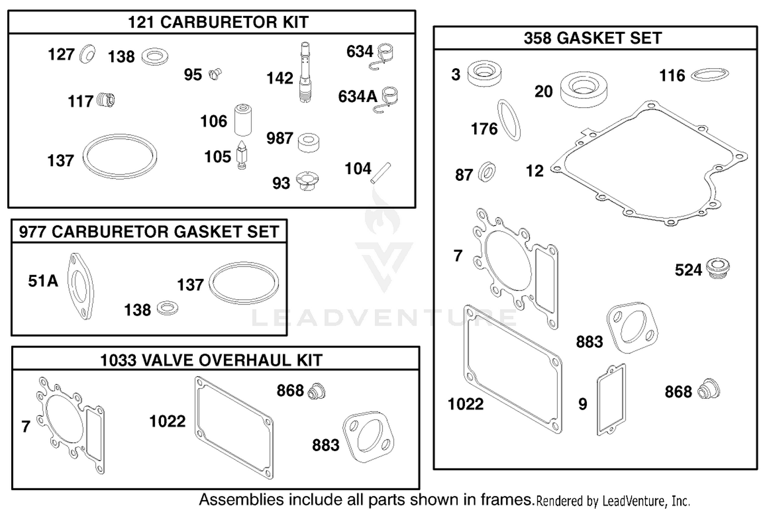 Engine Briggs  Stratton Model 28q777-0690-E1 9