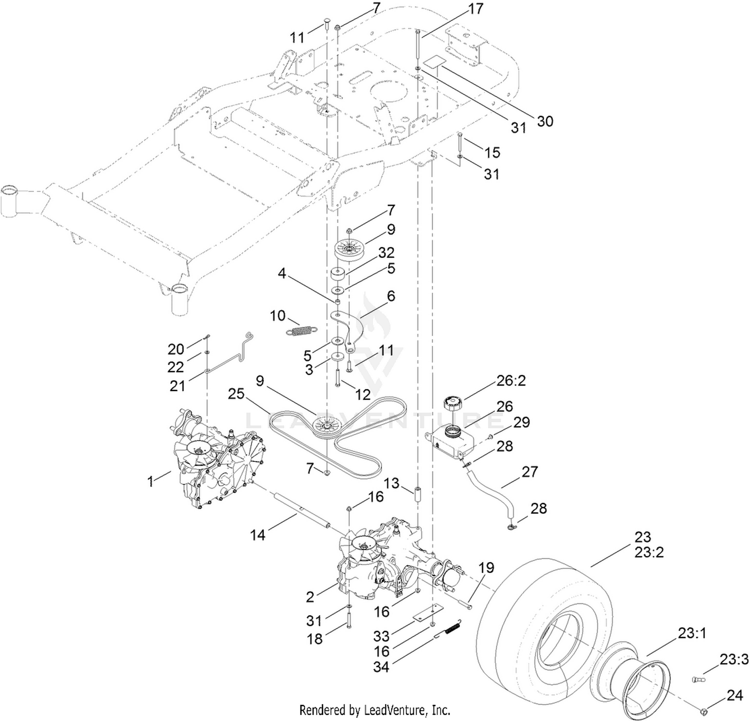 Traction Drive Assembly