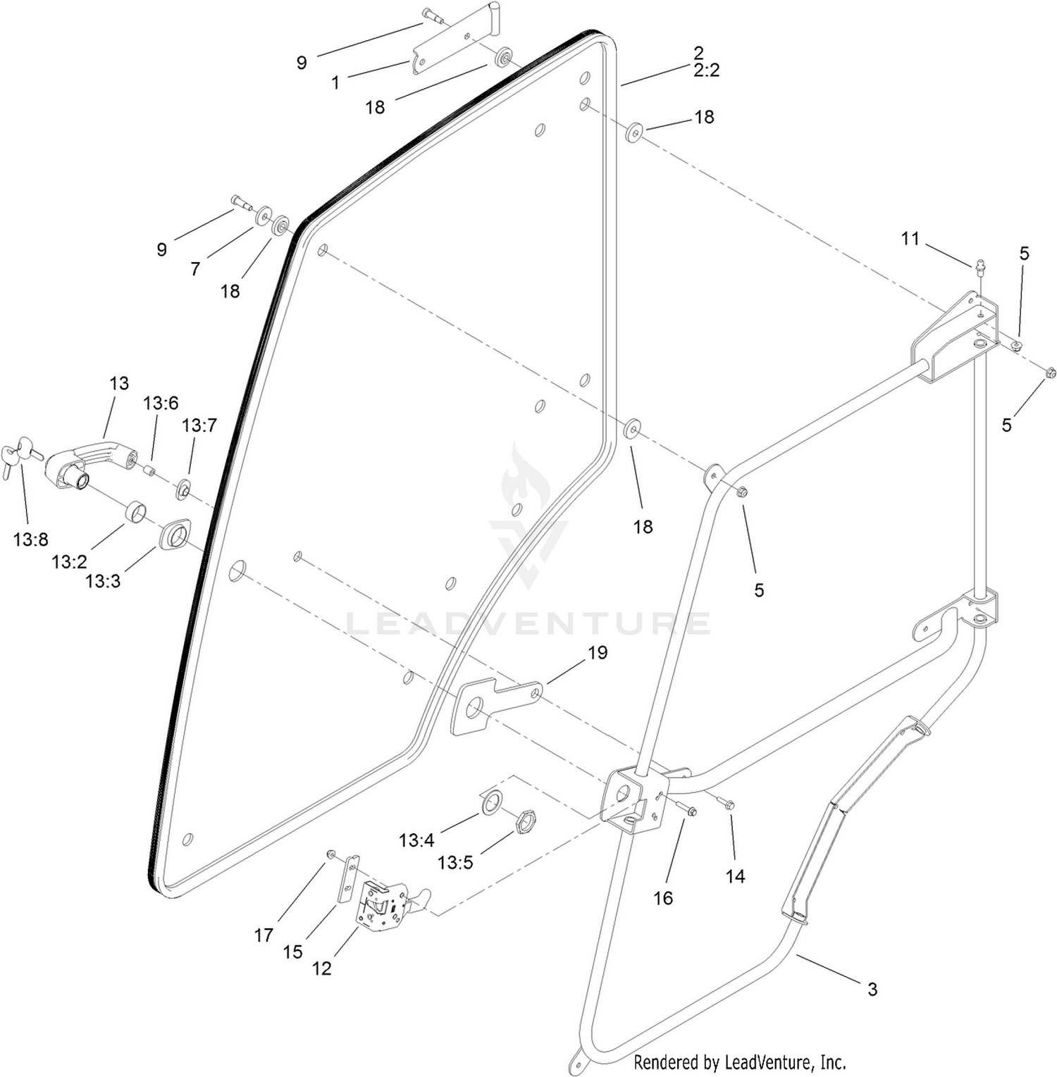 Right-Hand Door Assembly