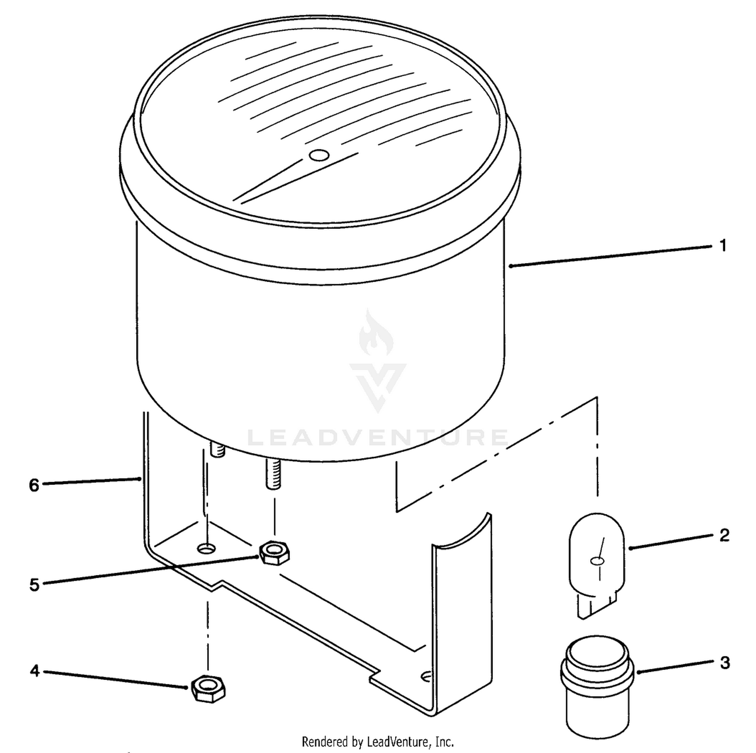 Tachometer Service Assembly