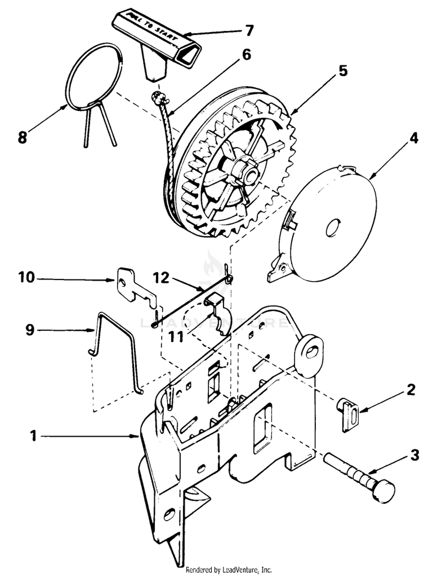 Starter Assembly N0. 590532