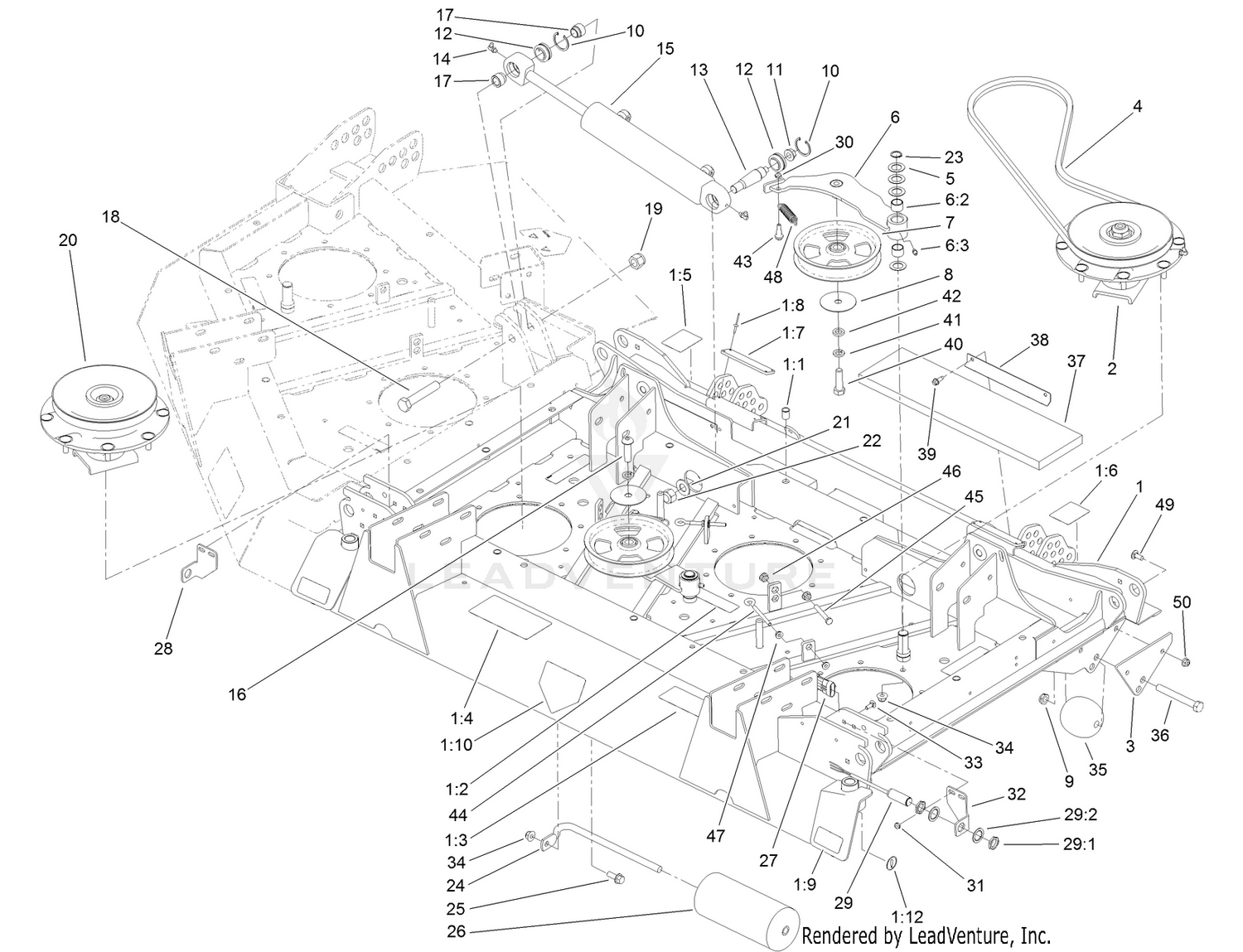 Center Deck Assembly