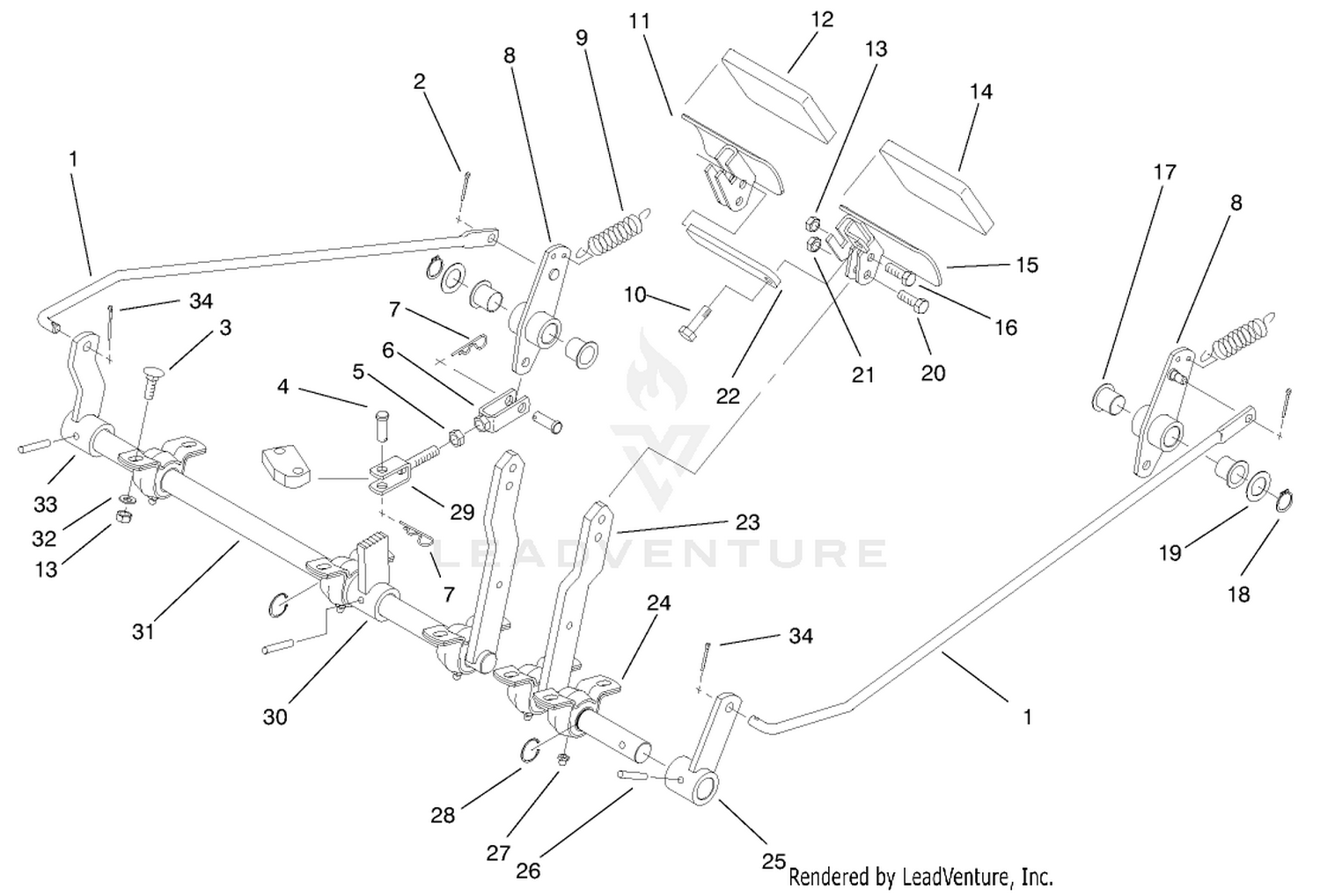 Brake Pedal Assembly