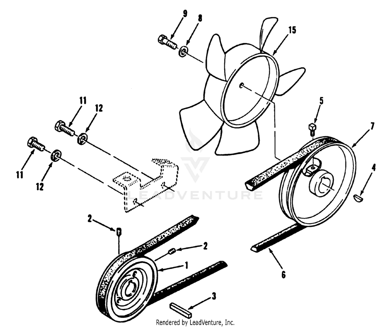Drive Belt And Pulleys