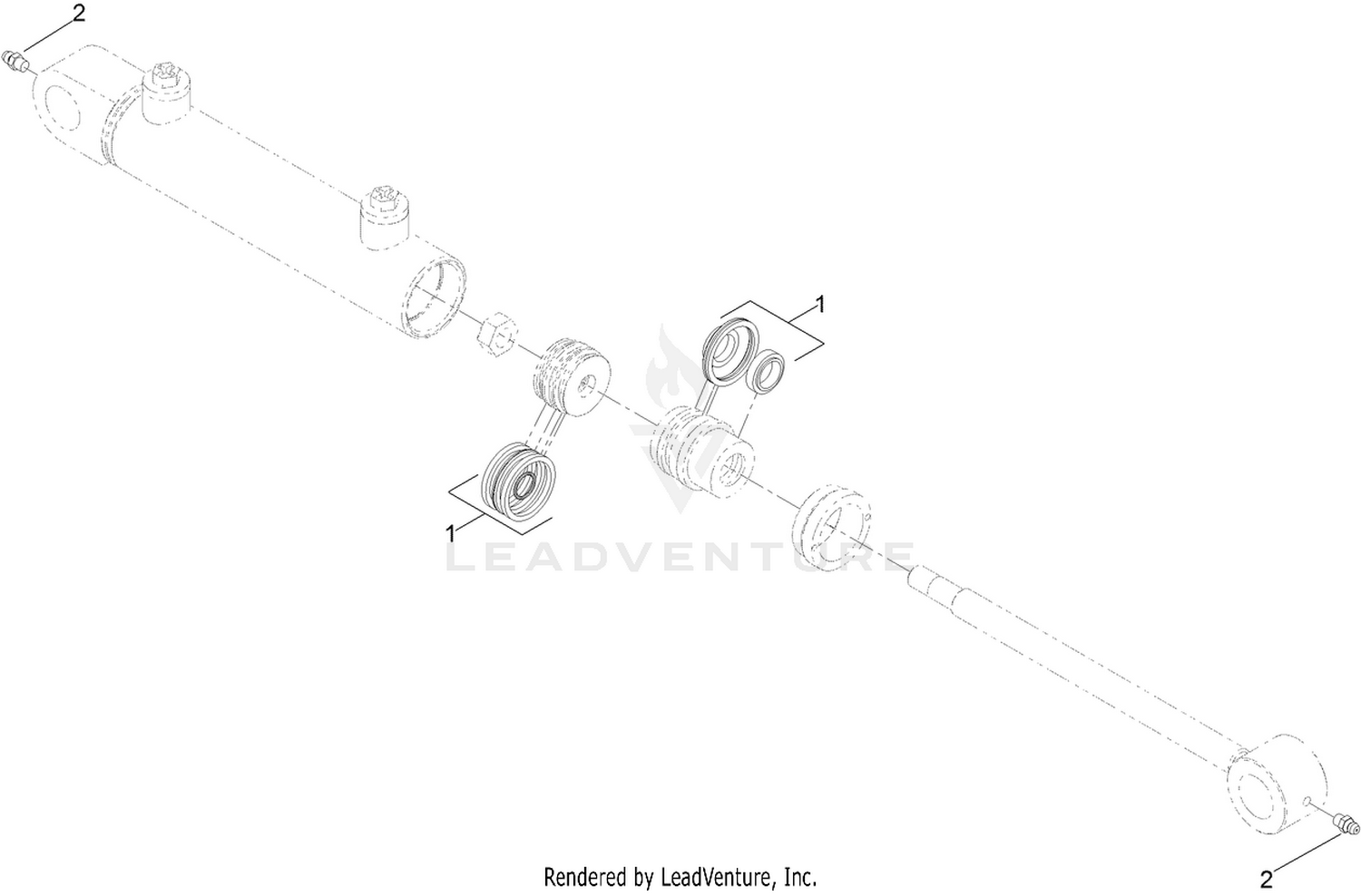 Hydraulic Cylinder Assembly No. 138-5902
