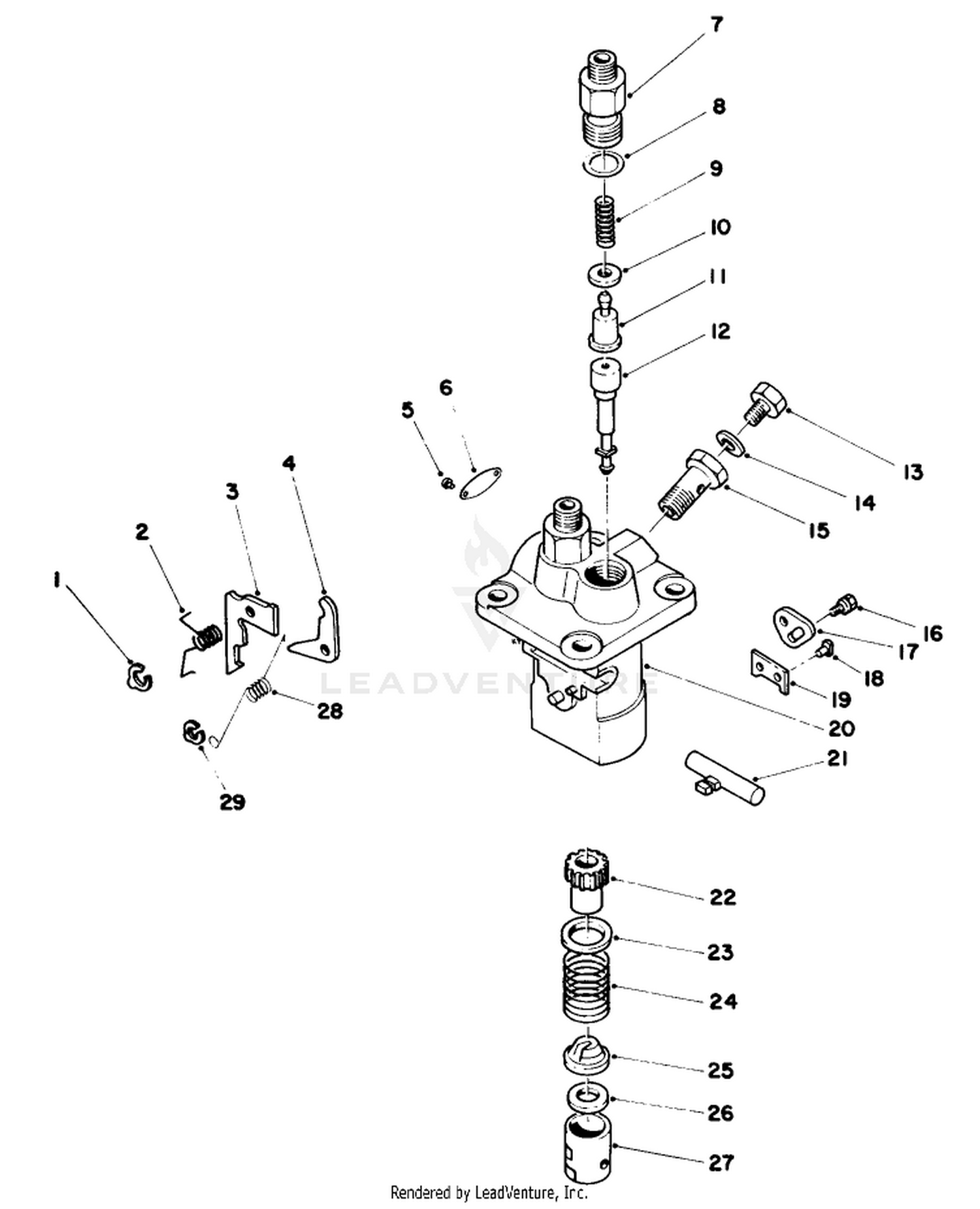 Fuel Injection Pump No. 56-0780